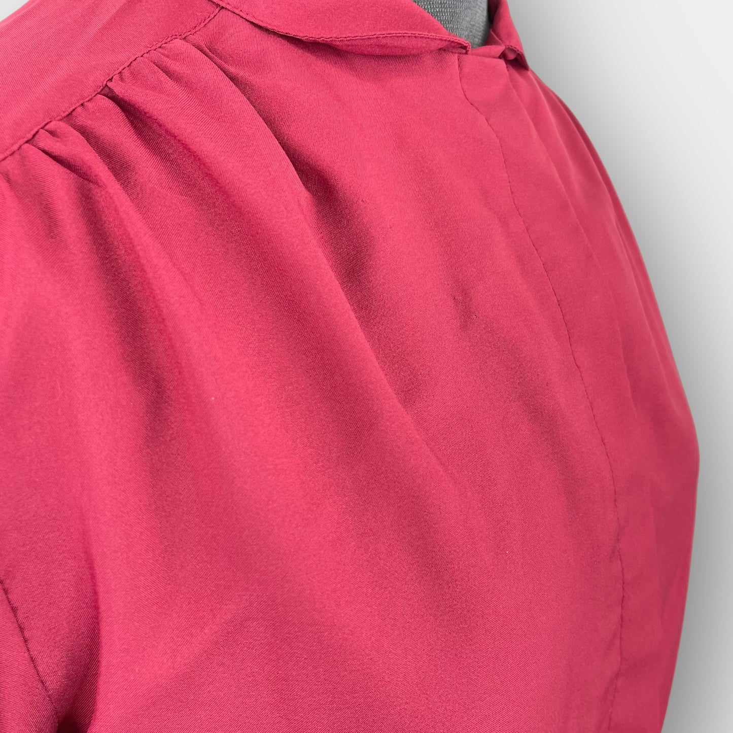 Hidden button blouse