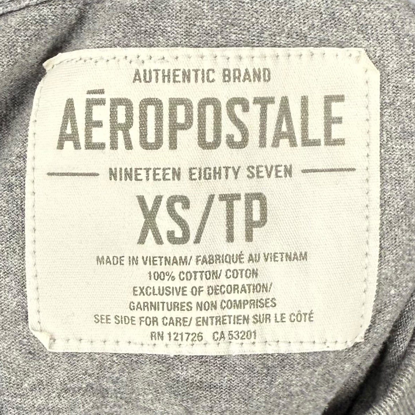 Aeropostale logo tee