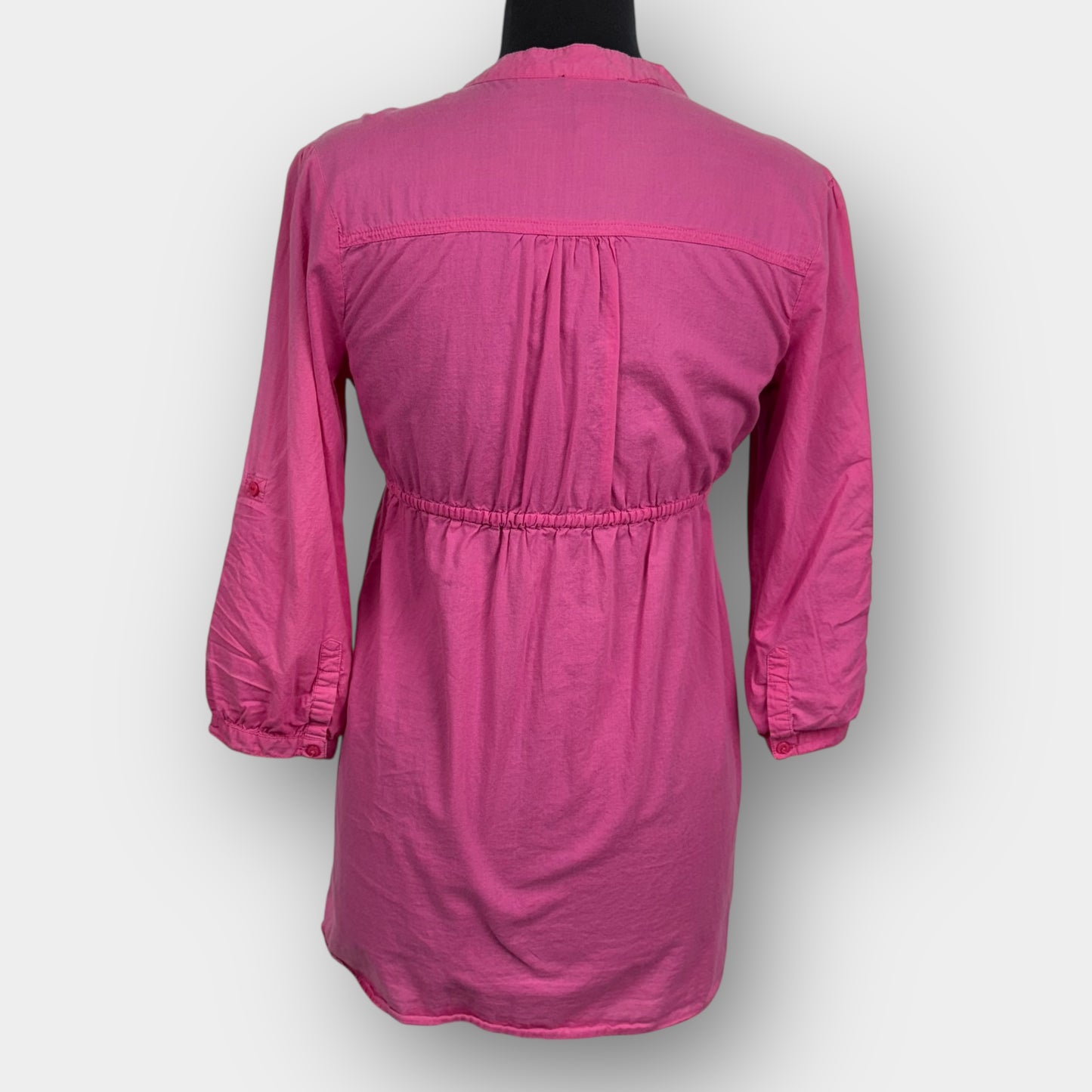 Devoted pink tunic top