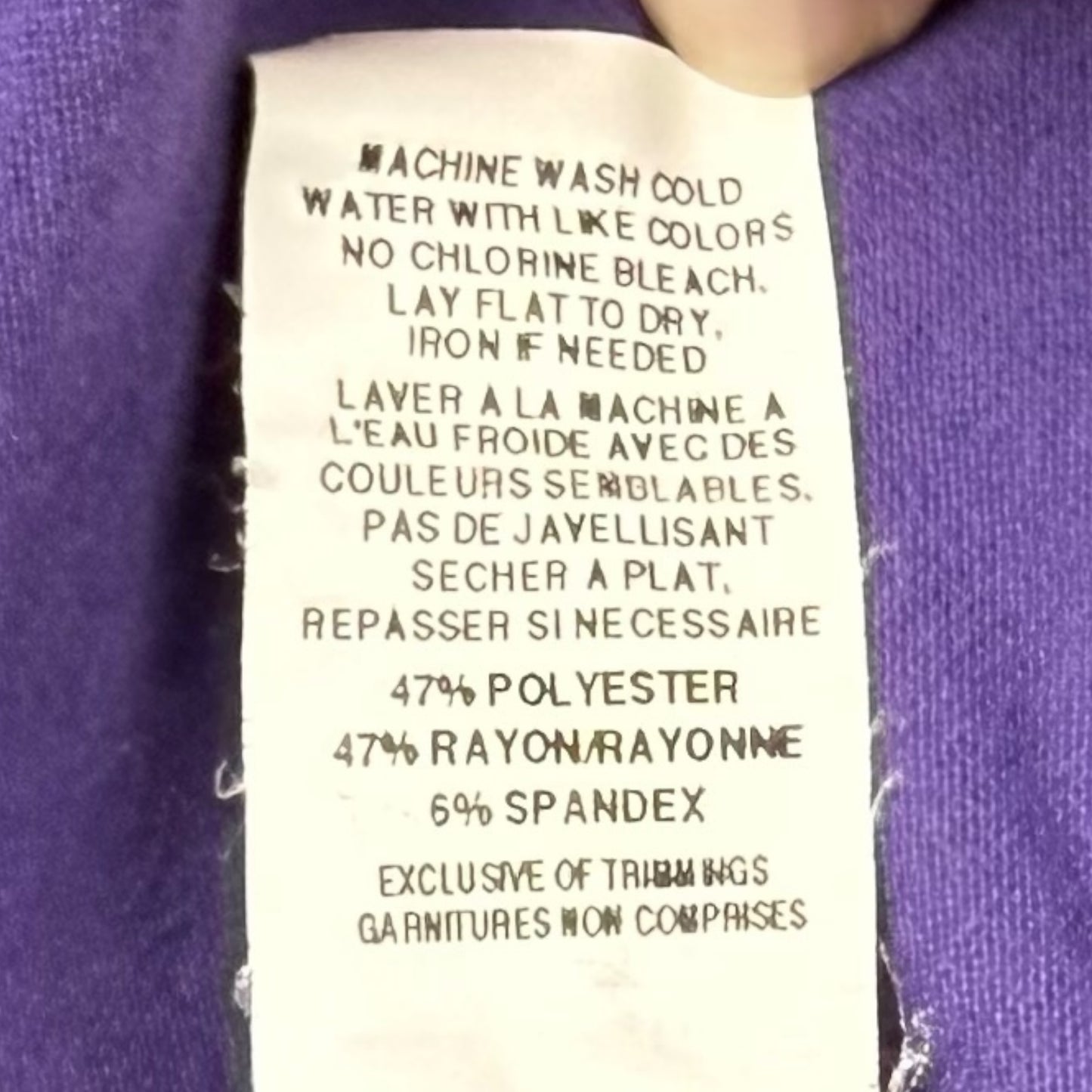 Kismet purple turtleneck