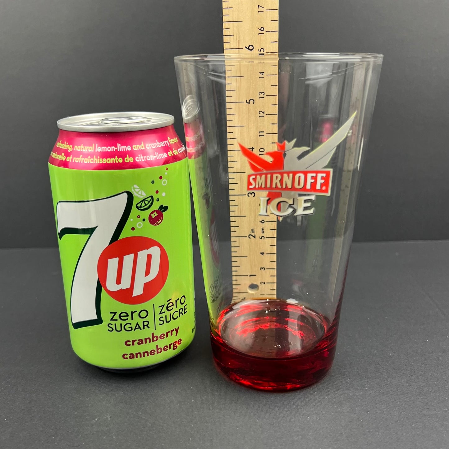 Smirnoff Ice bonus glass
