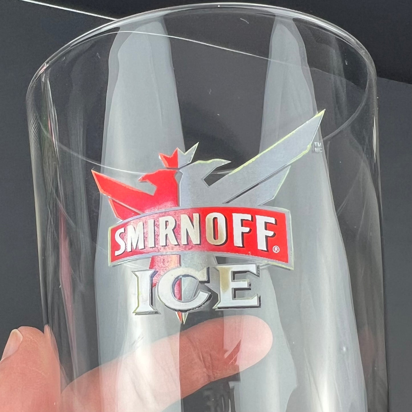 Smirnoff Ice bonus glass