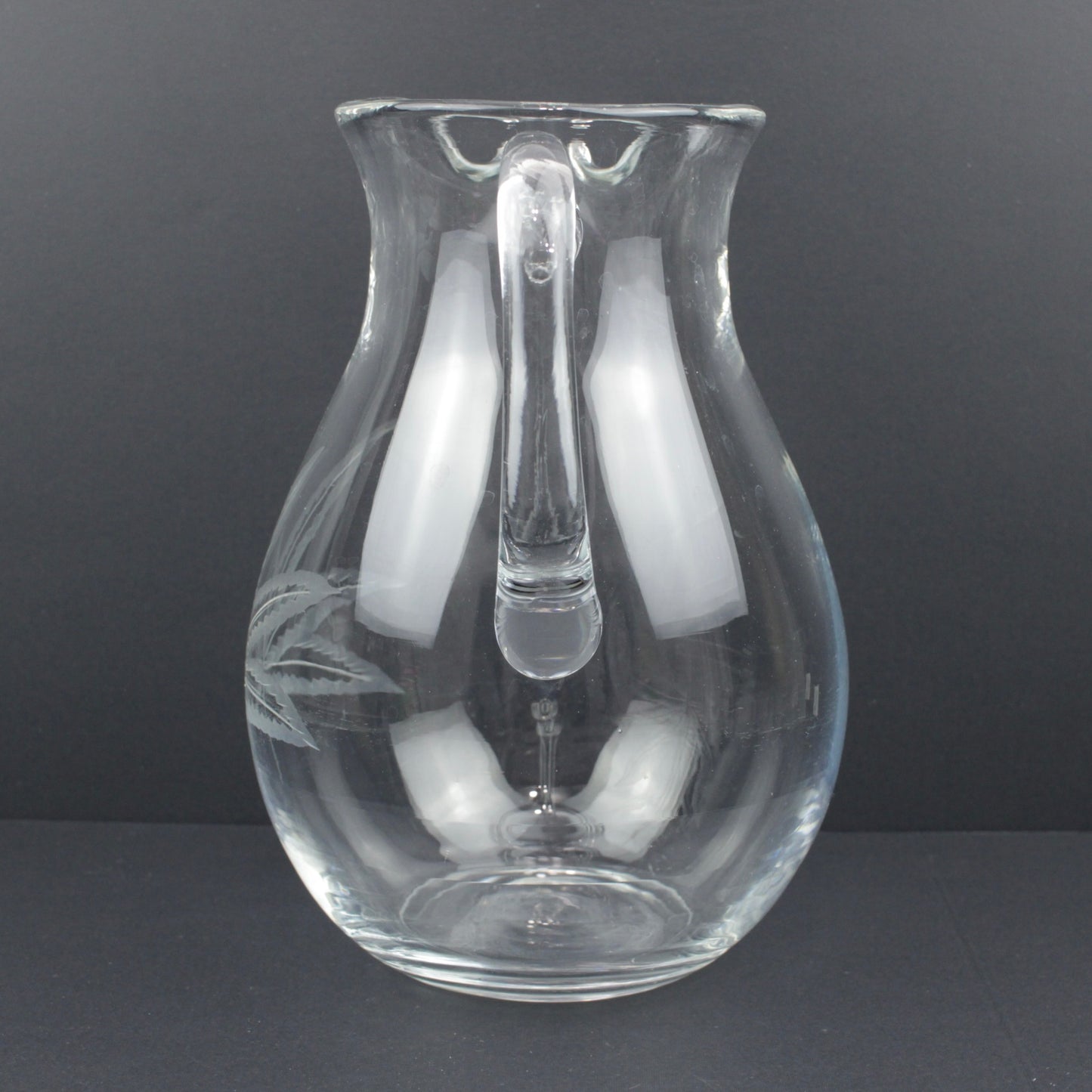 Glass pitcher