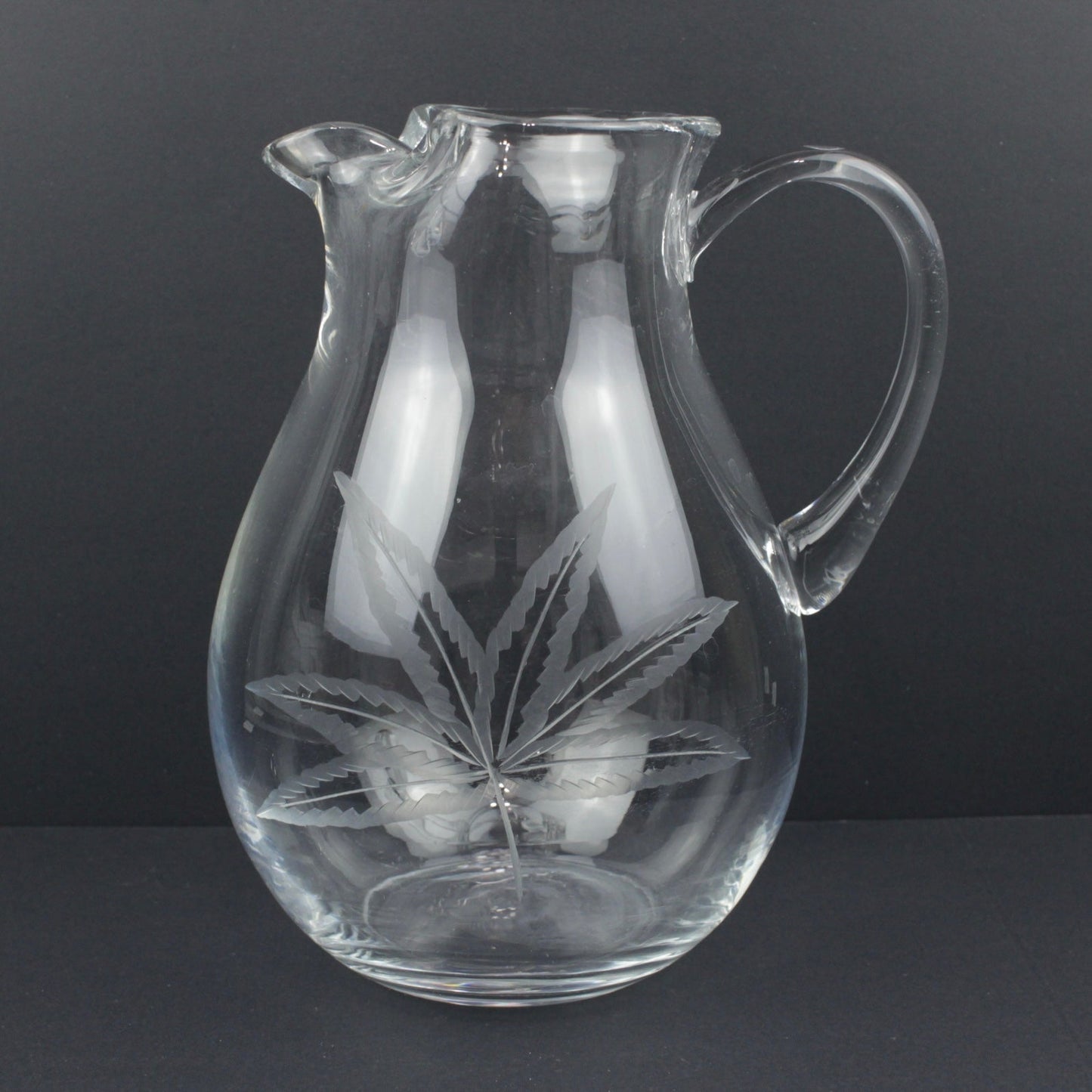 Glass pitcher