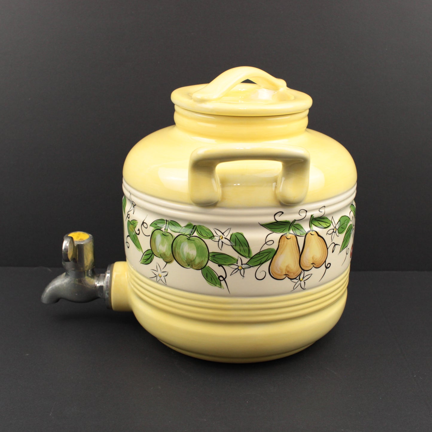 Tabletops ceramic lemonade dispenser