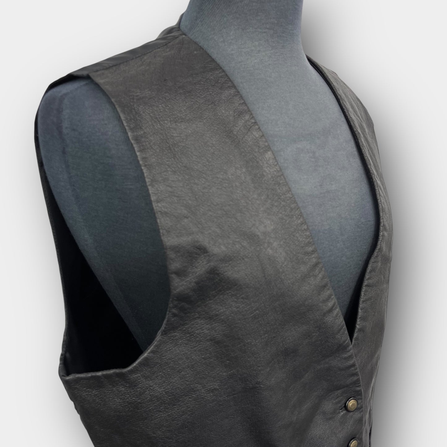 H.E.R leather vest