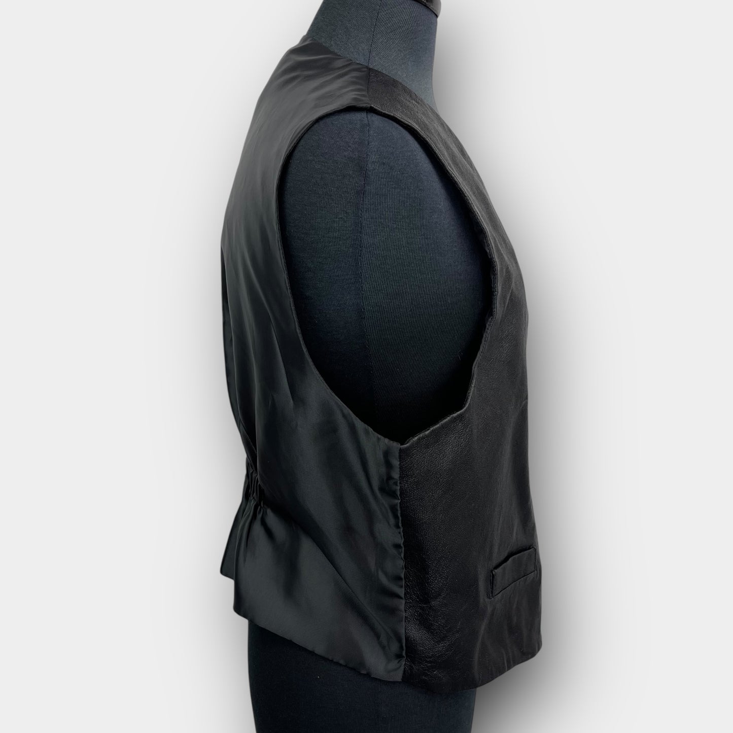 H.E.R leather vest