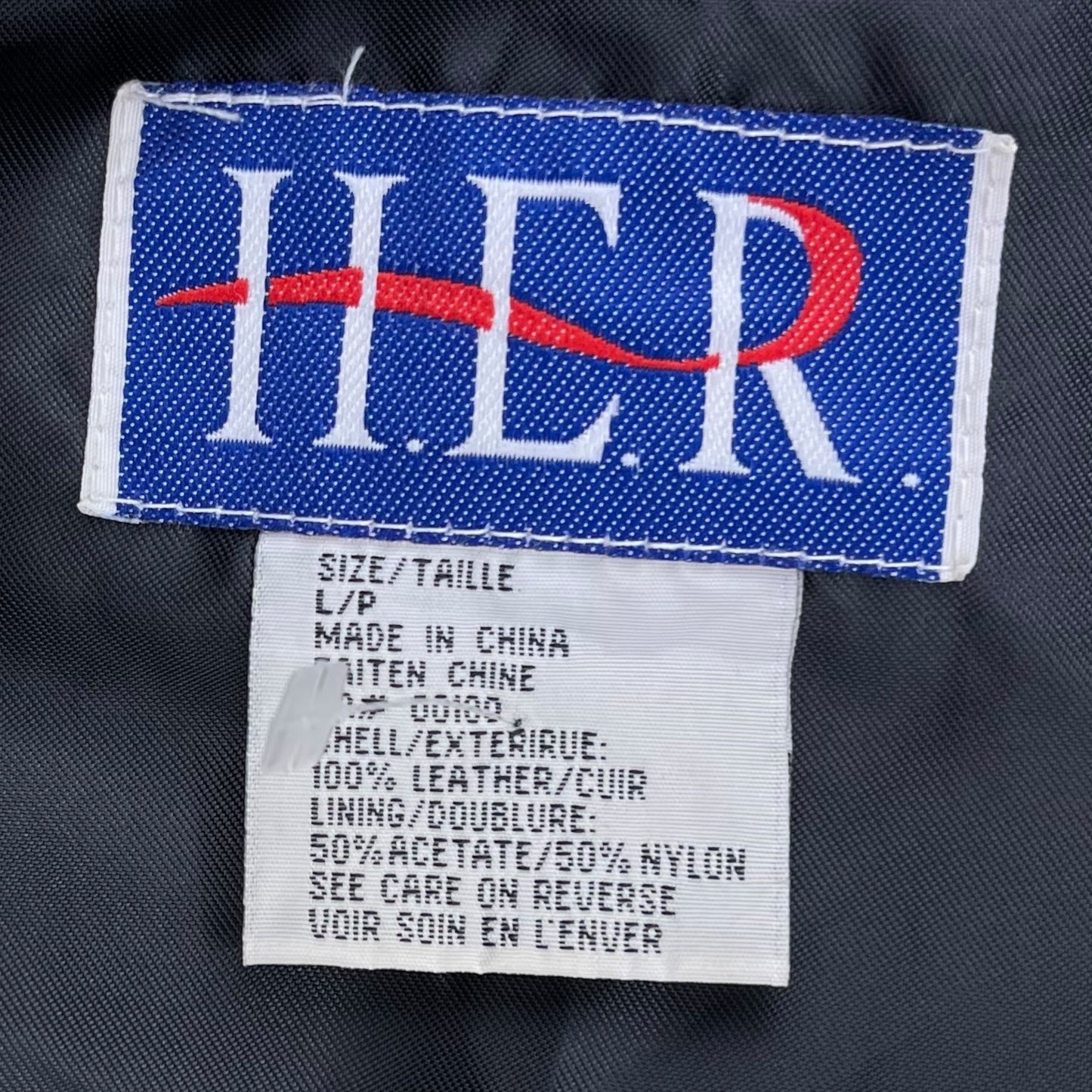 H.E.R leather vest