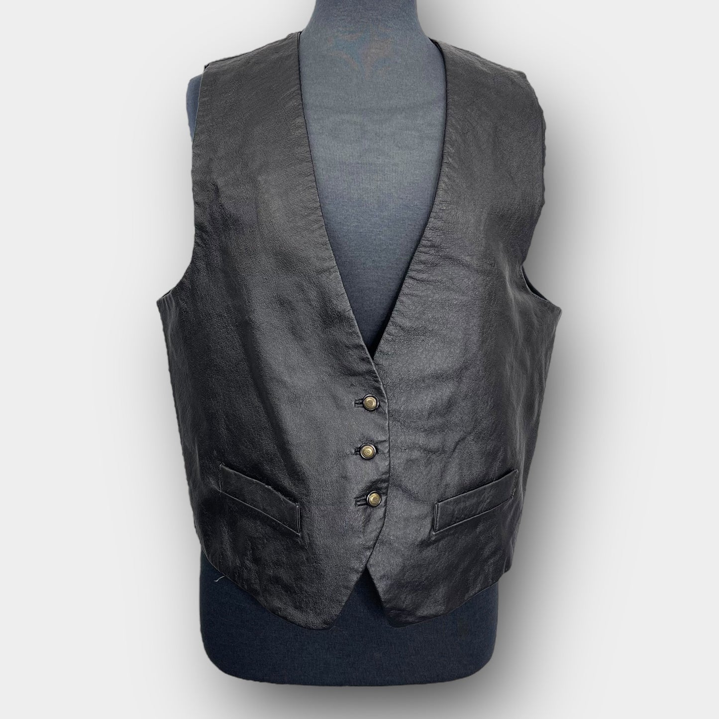 H.E.R leather vest