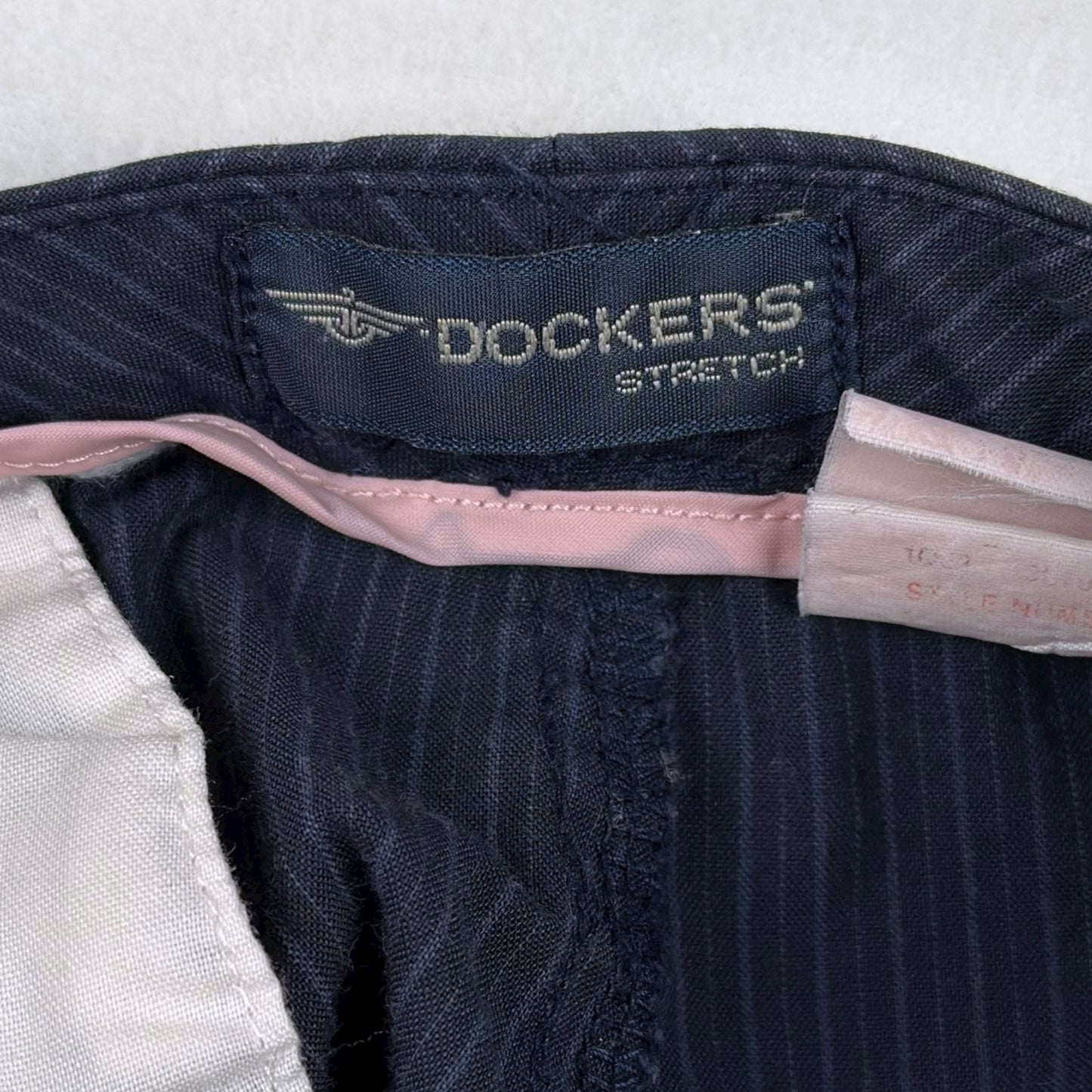 Dockers pinstripe capri pants