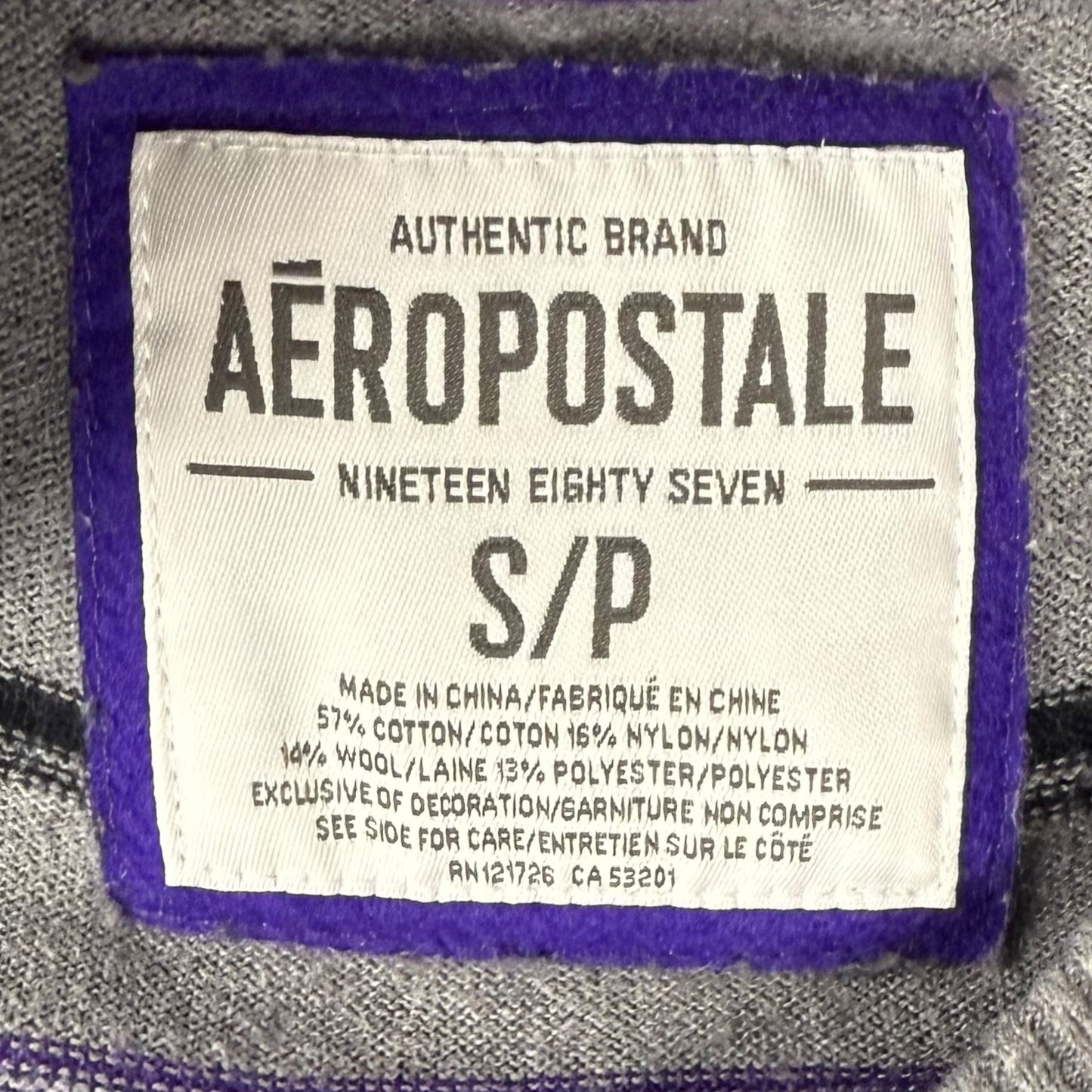 Aeropostale striped sweater