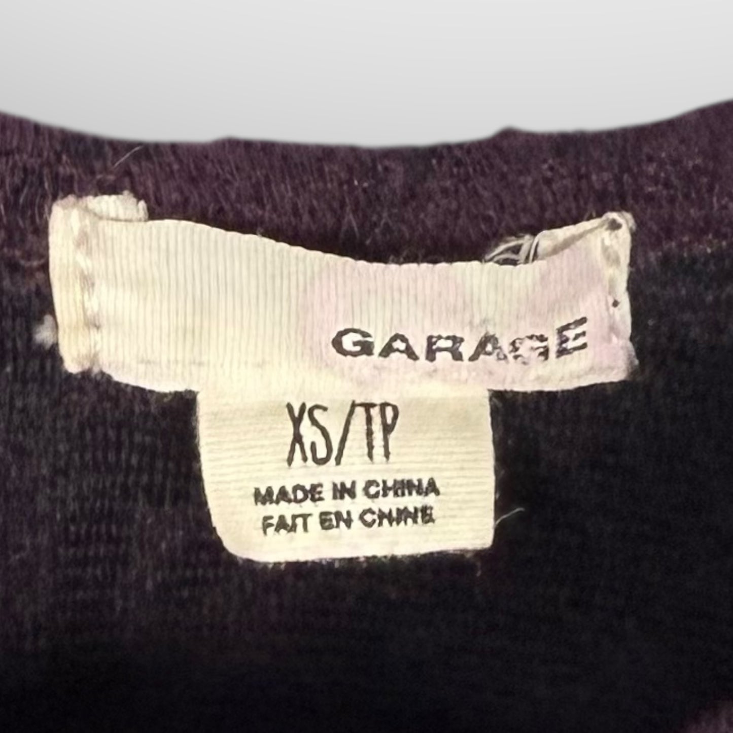 Garage textured top