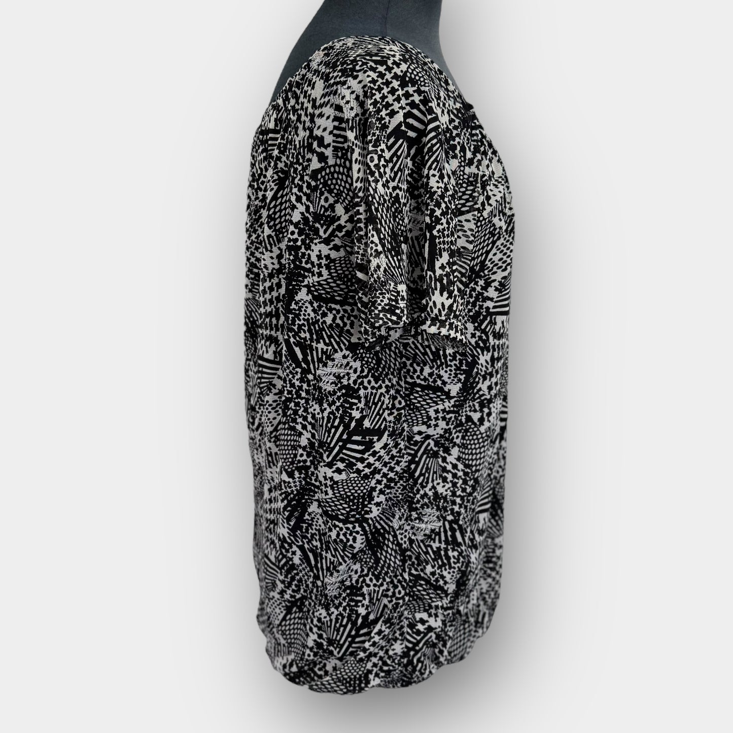 George scoop neck blouse