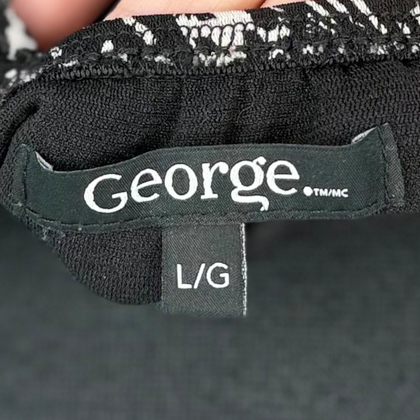 George scoop neck blouse