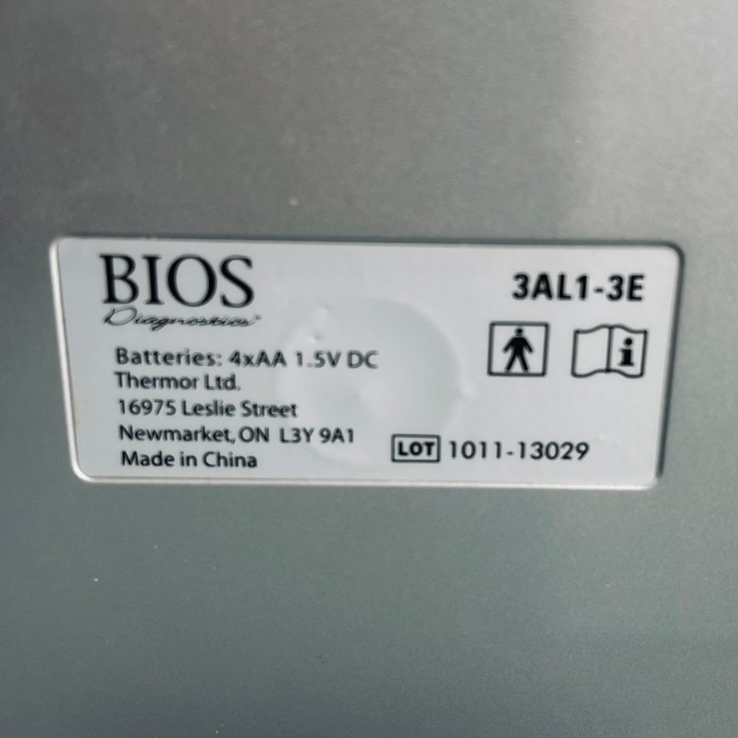 Bios blood pressure monitor