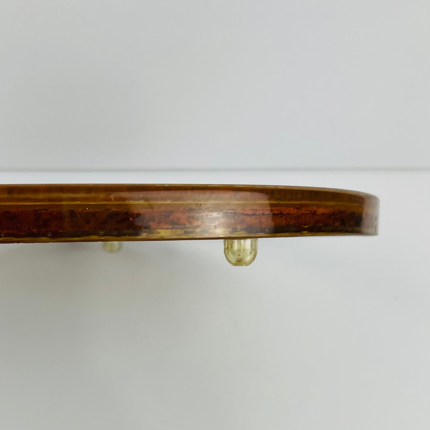 Vintage resin butterfly trivet