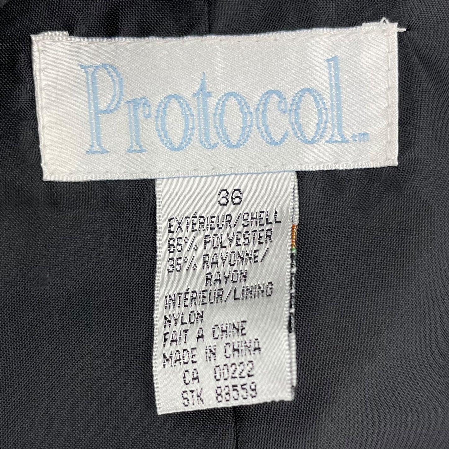 Protocol brocade vest
