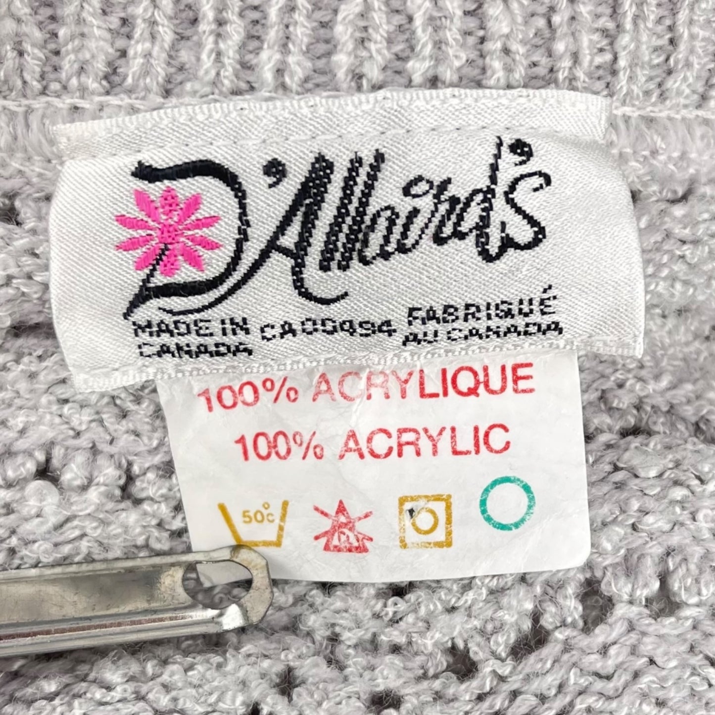 Vintage D'Allaird's Sleeveless Cardigan