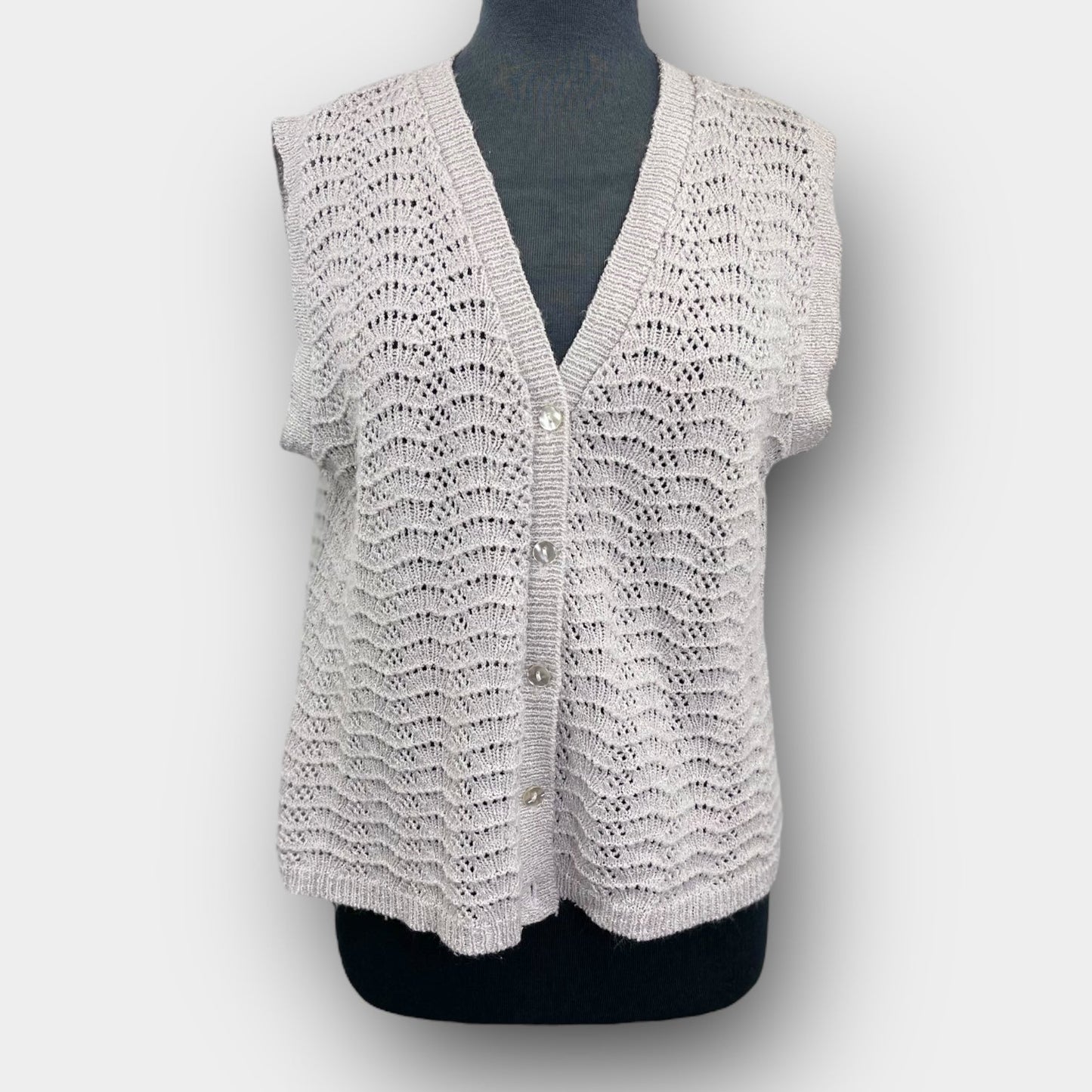 Vintage D'Allaird's Sleeveless Cardigan