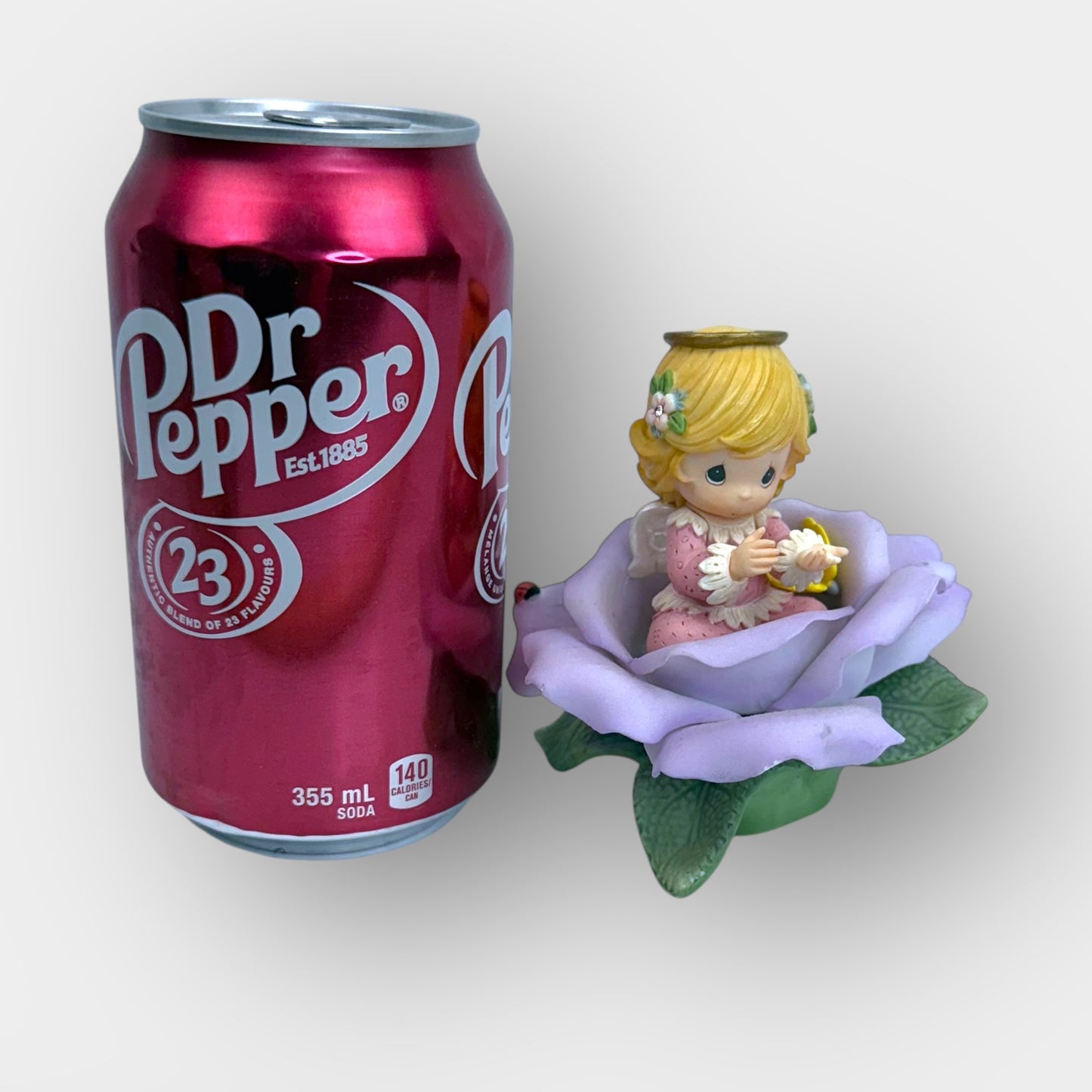 Expressive Blossoms Angel Figurine