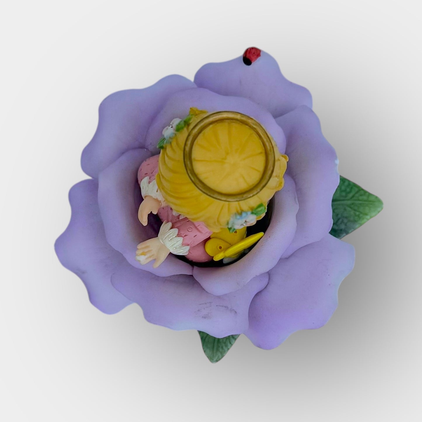 Expressive Blossoms Angel Figurine