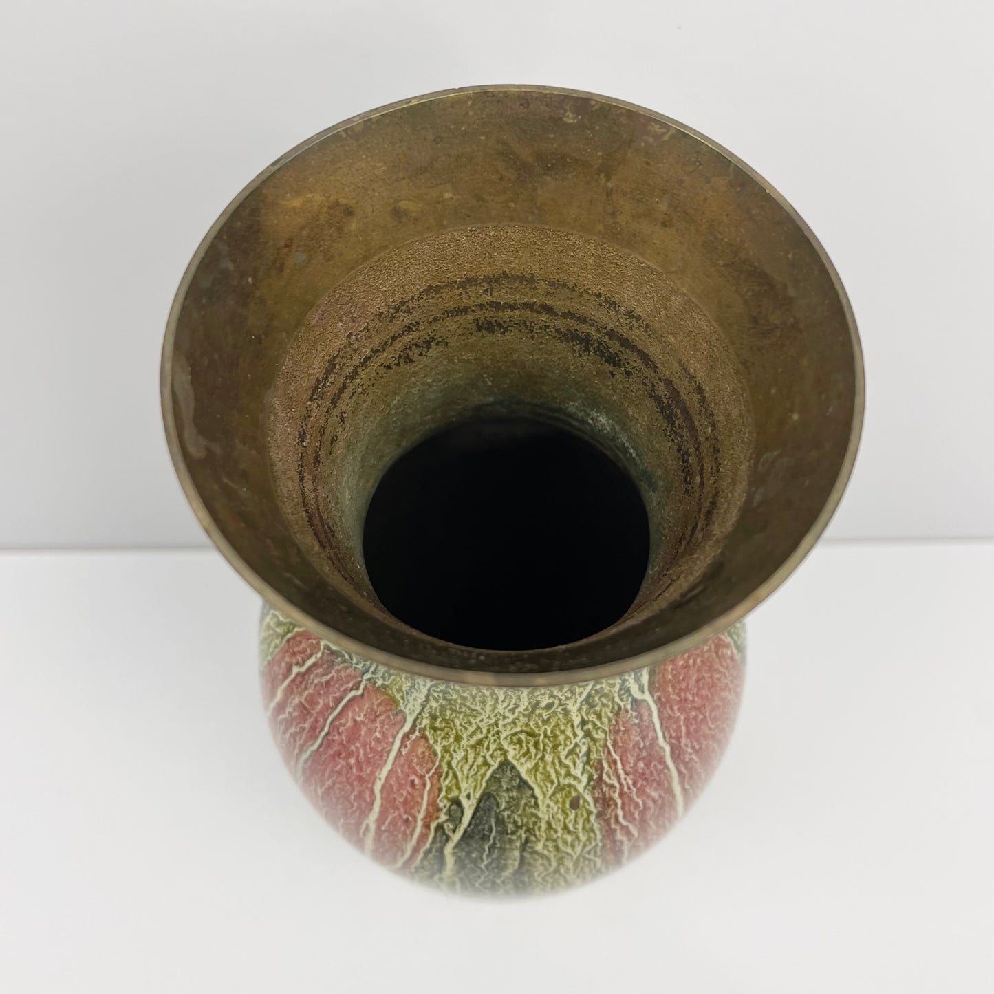 Brass vase