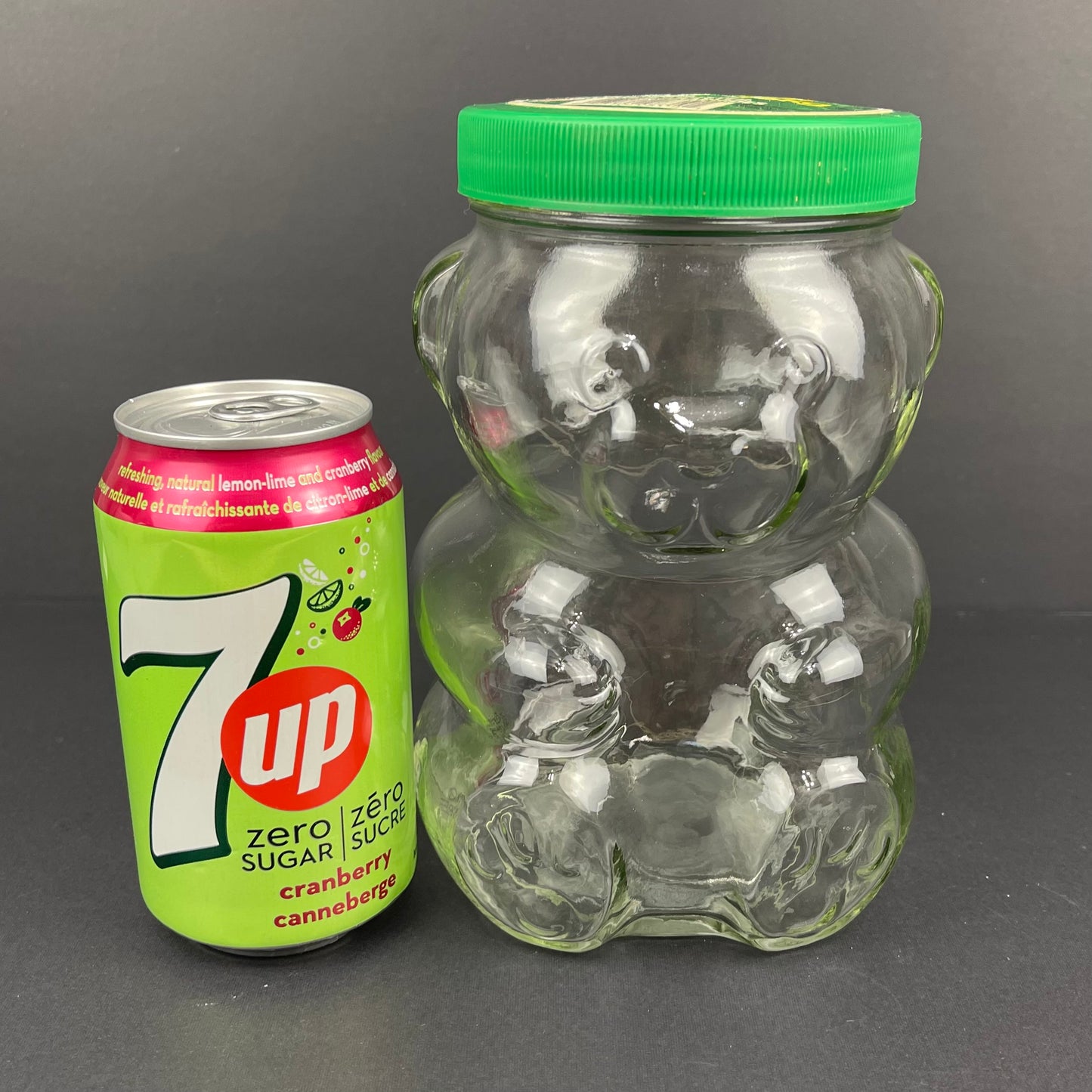 Kraft peanut butter glass jar