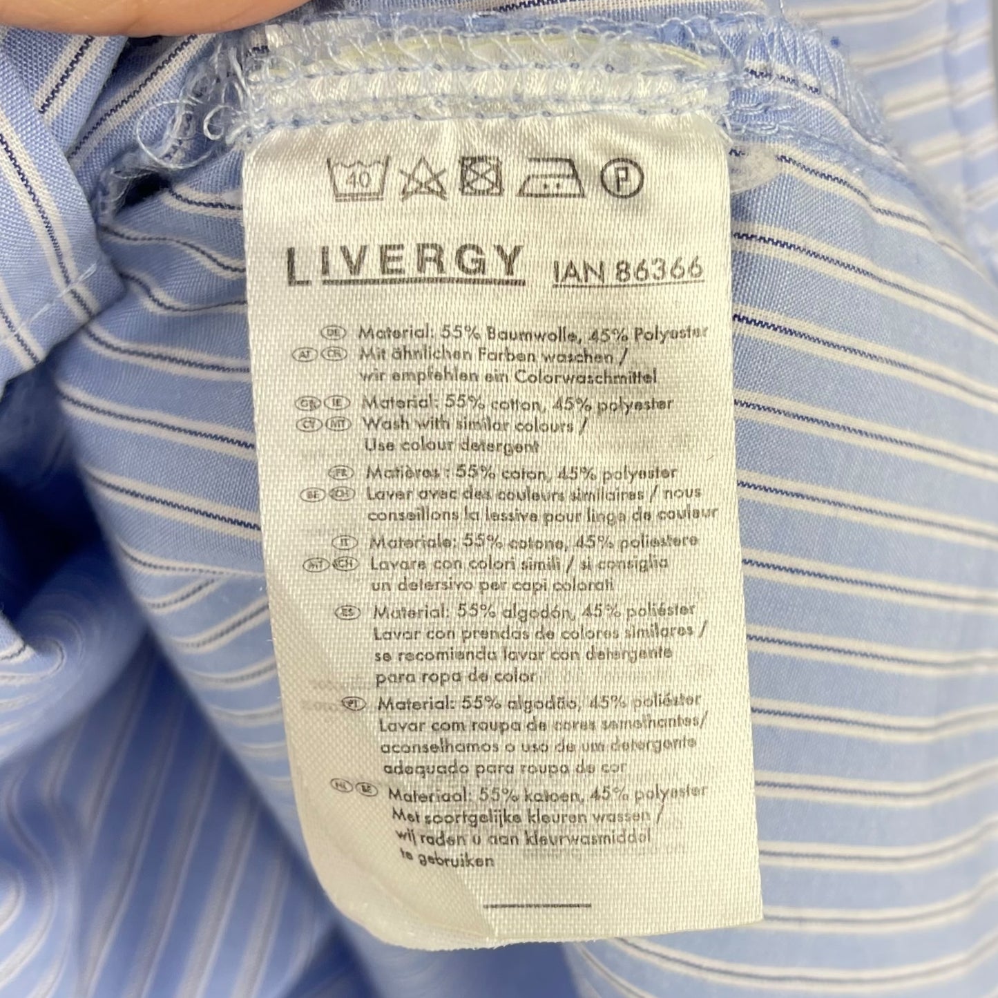 Livergy Classic button up shirt (2XL)