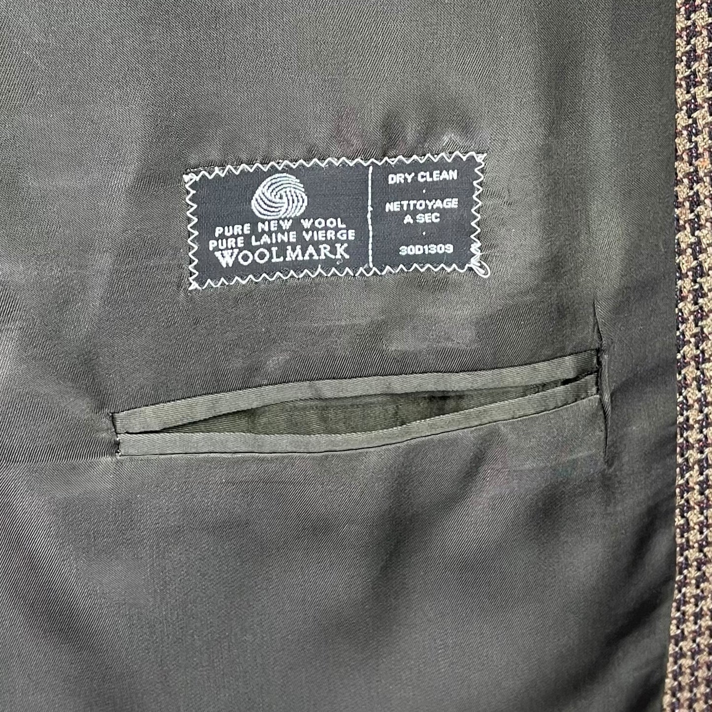 S.Cohen houndstooth blazer (44T)