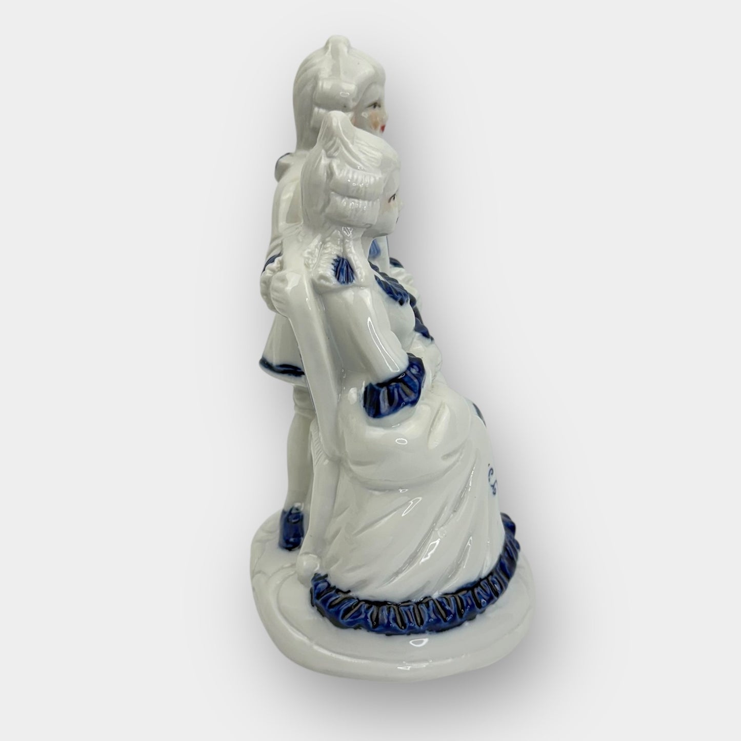 Blue White Figurine