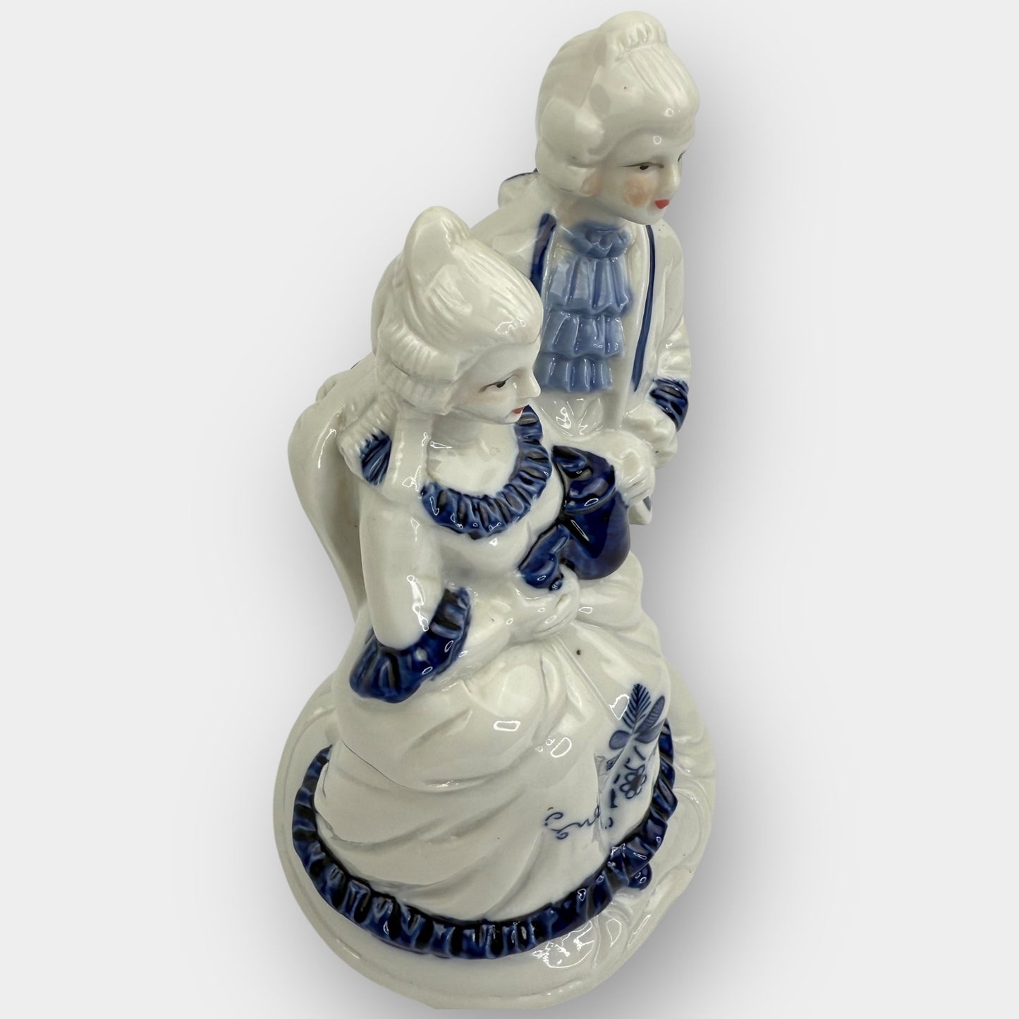 Blue White Figurine