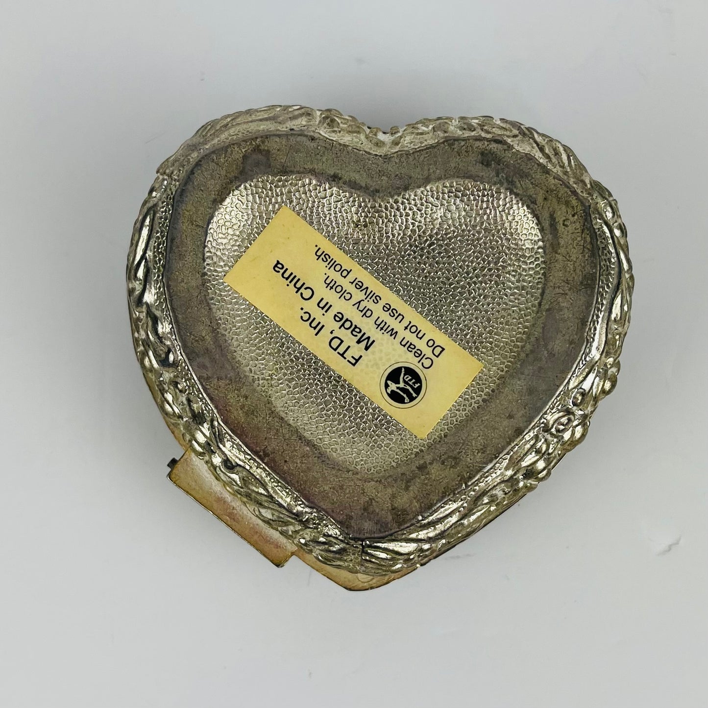 FTD heart trinket box