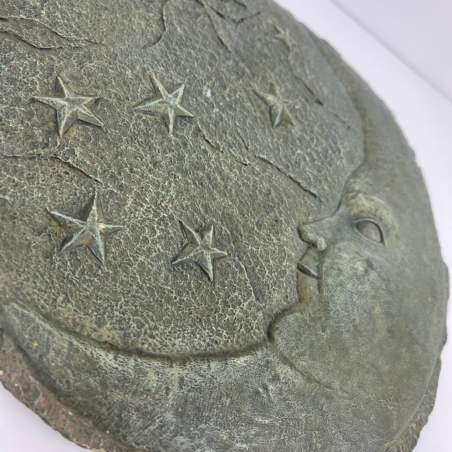 Moon and stars ceramic disk