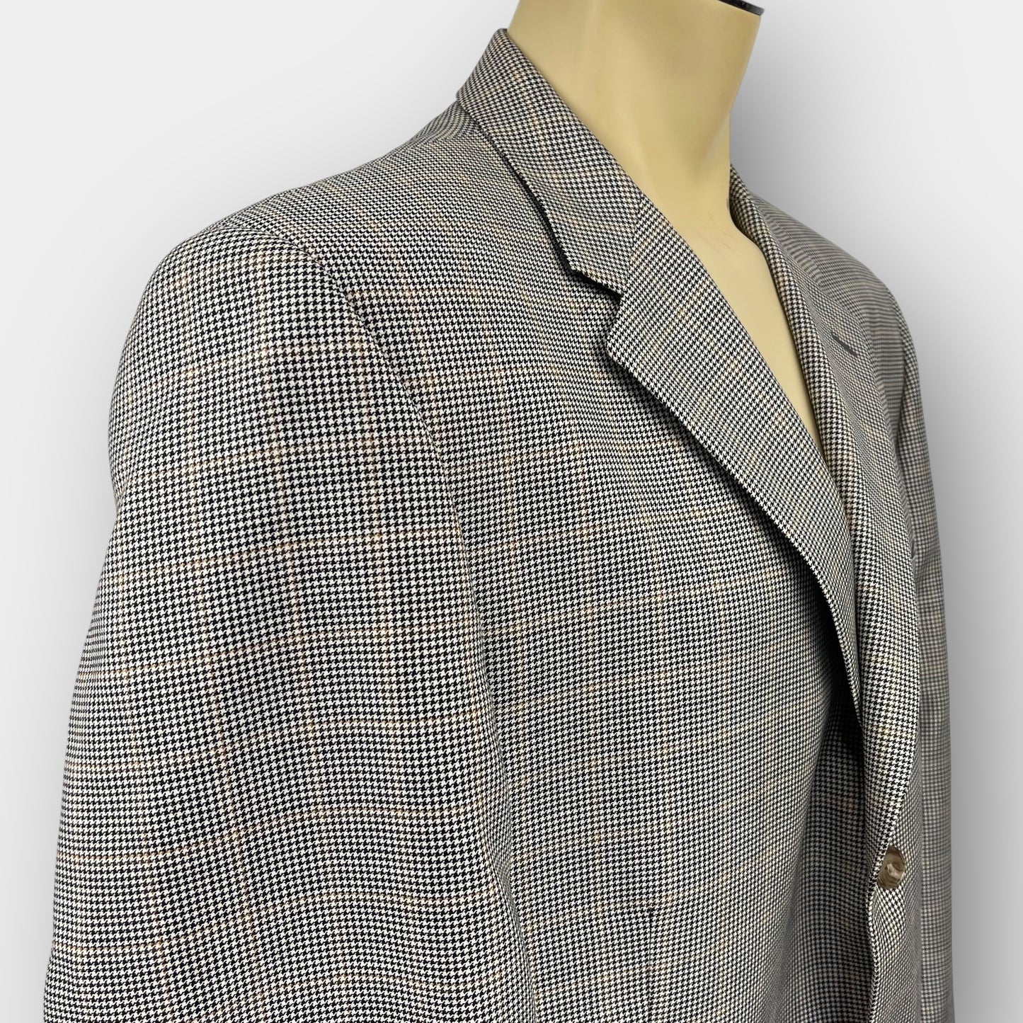 Sid Landen houndstooth blazer (46T)