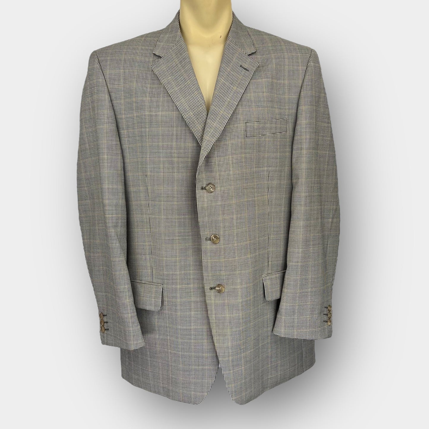 Sid Landen houndstooth blazer (46T)