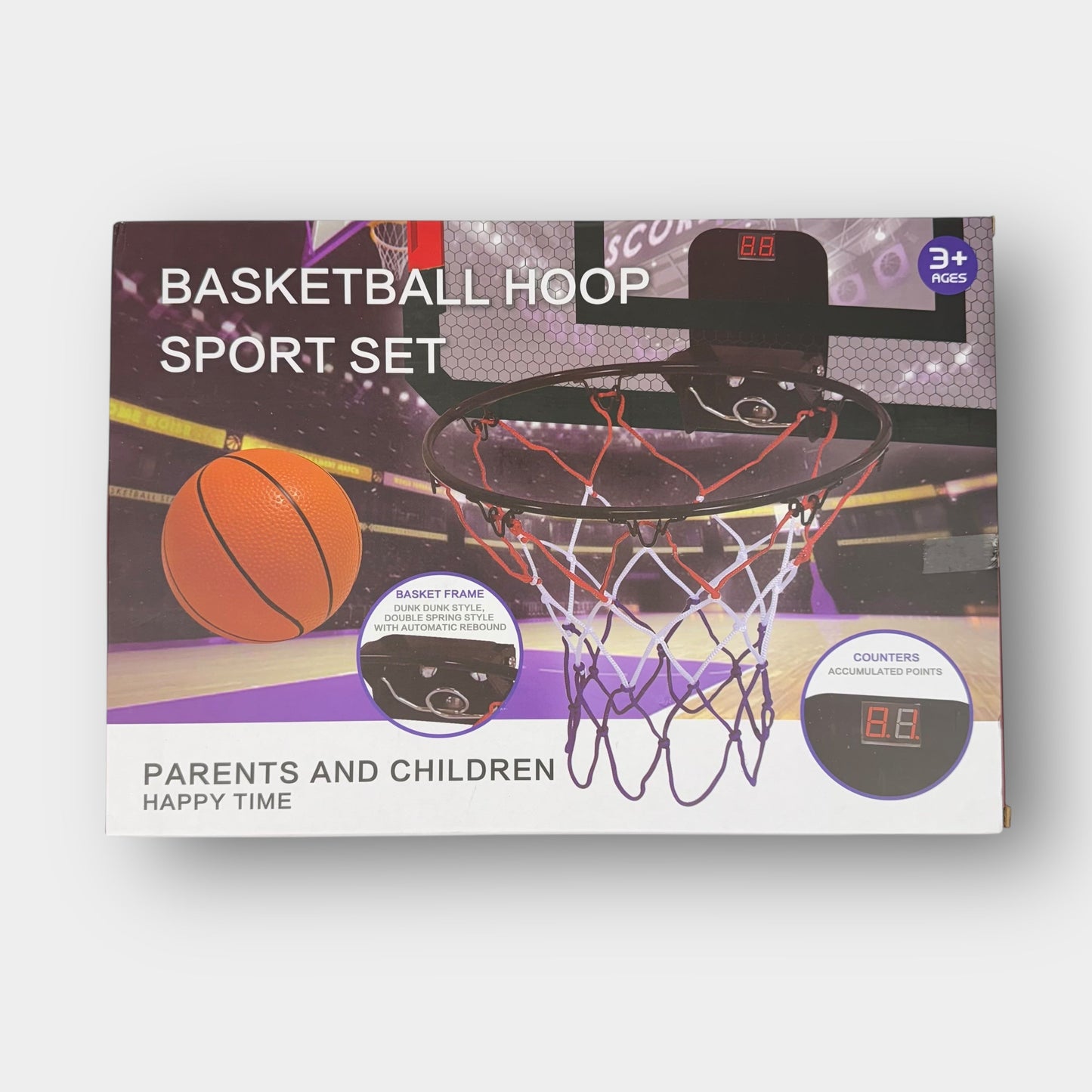 Teuvo Basketball Hoop Sport Set