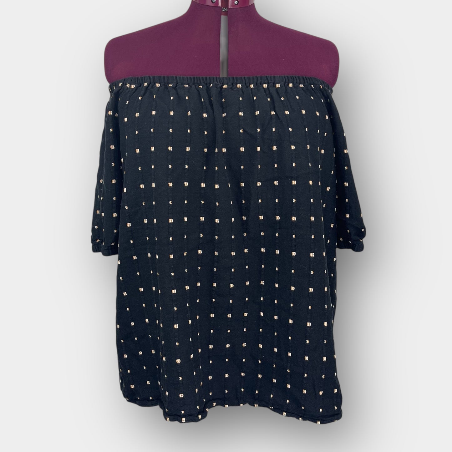 Peasant-style blouse