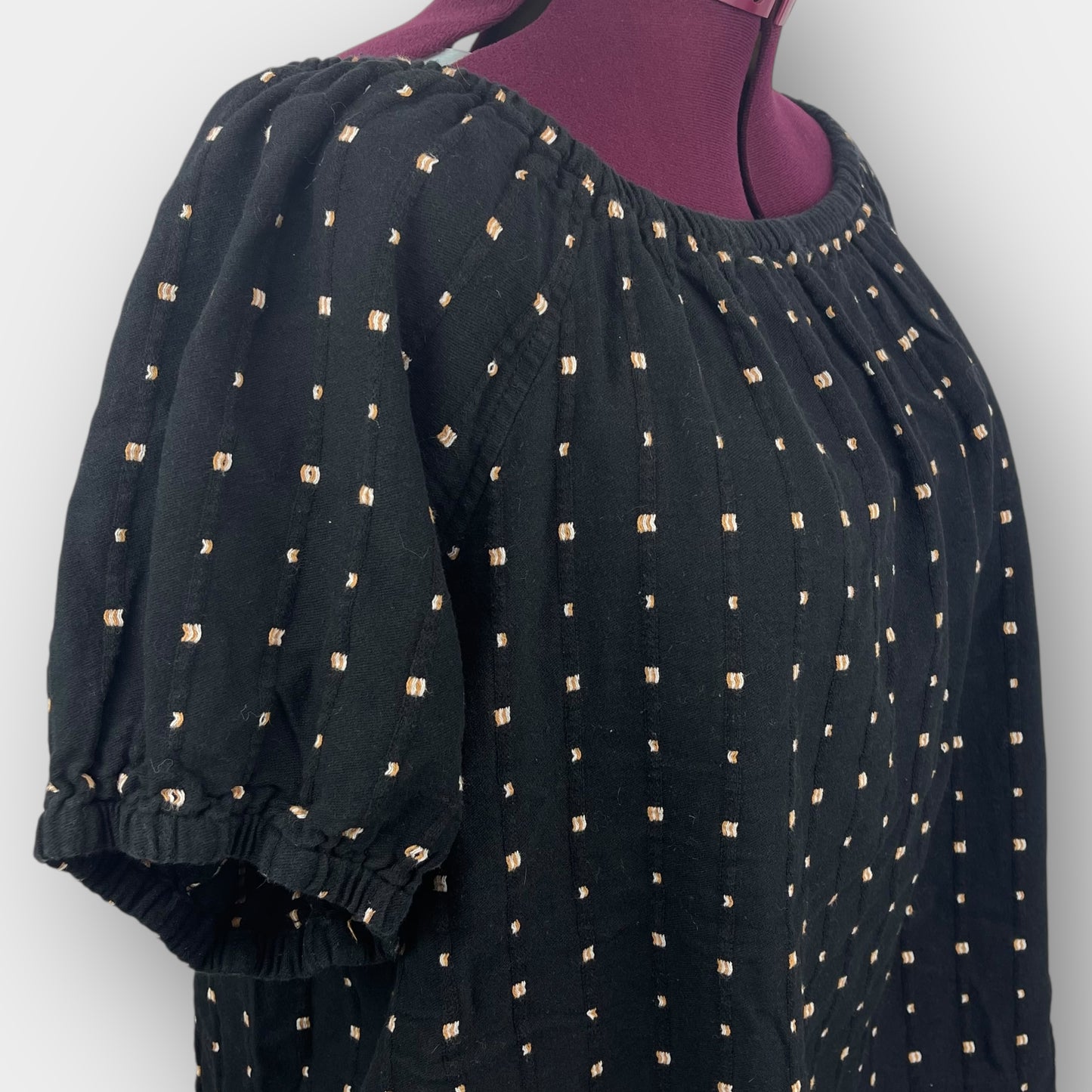 Peasant-style blouse