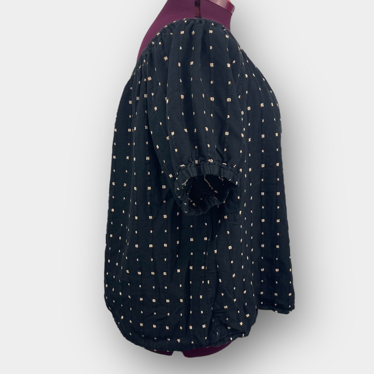 Peasant-style blouse