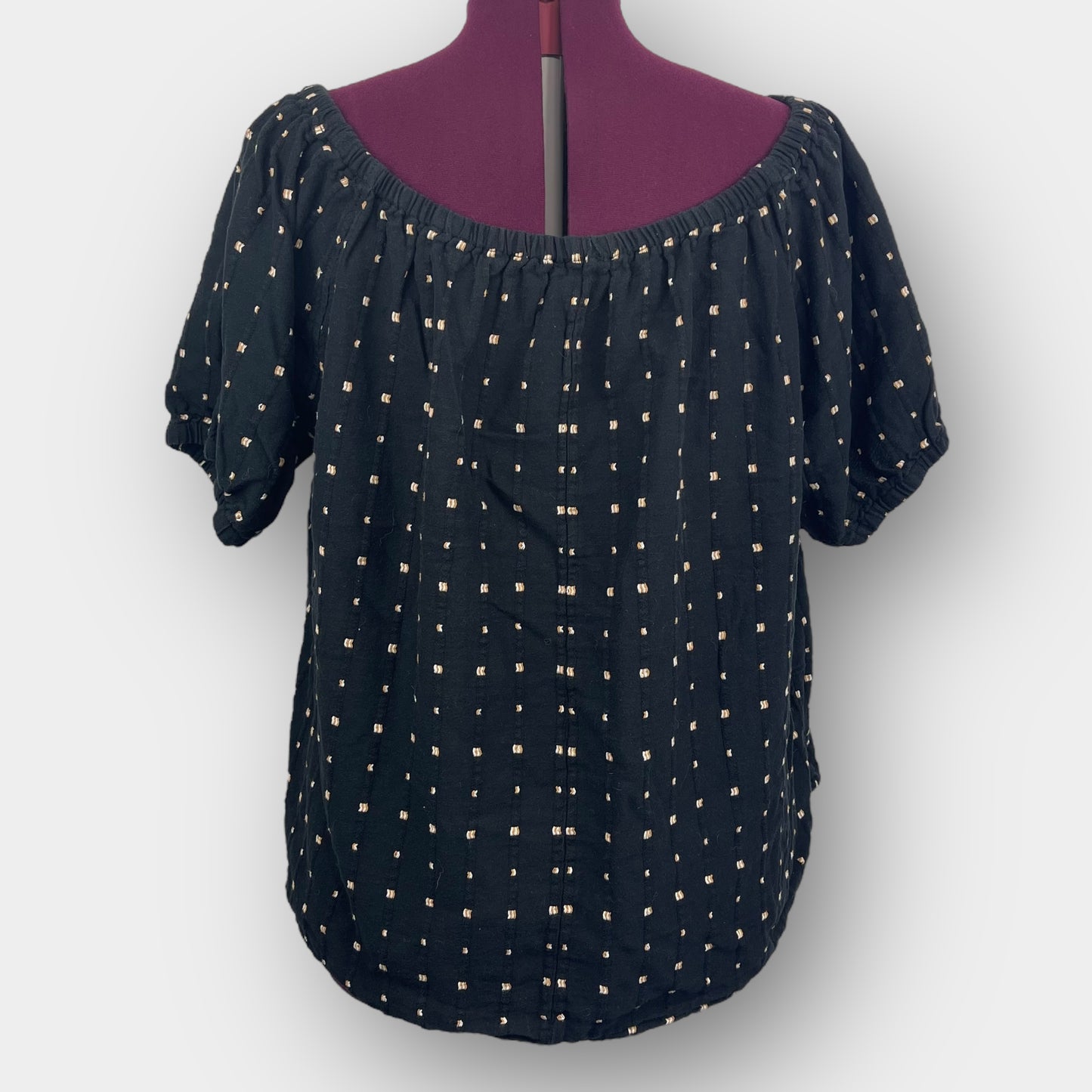 Peasant-style blouse