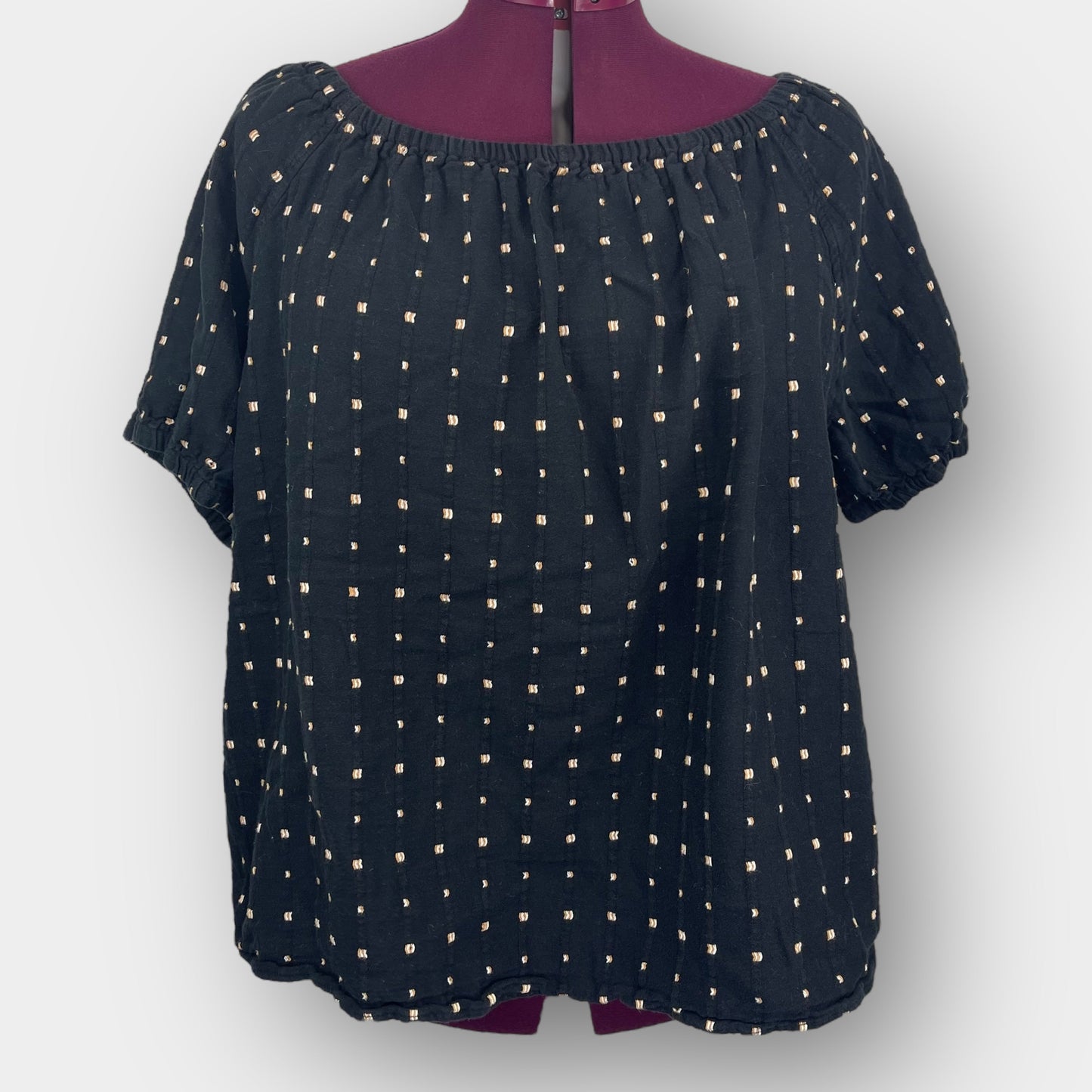 Peasant-style blouse