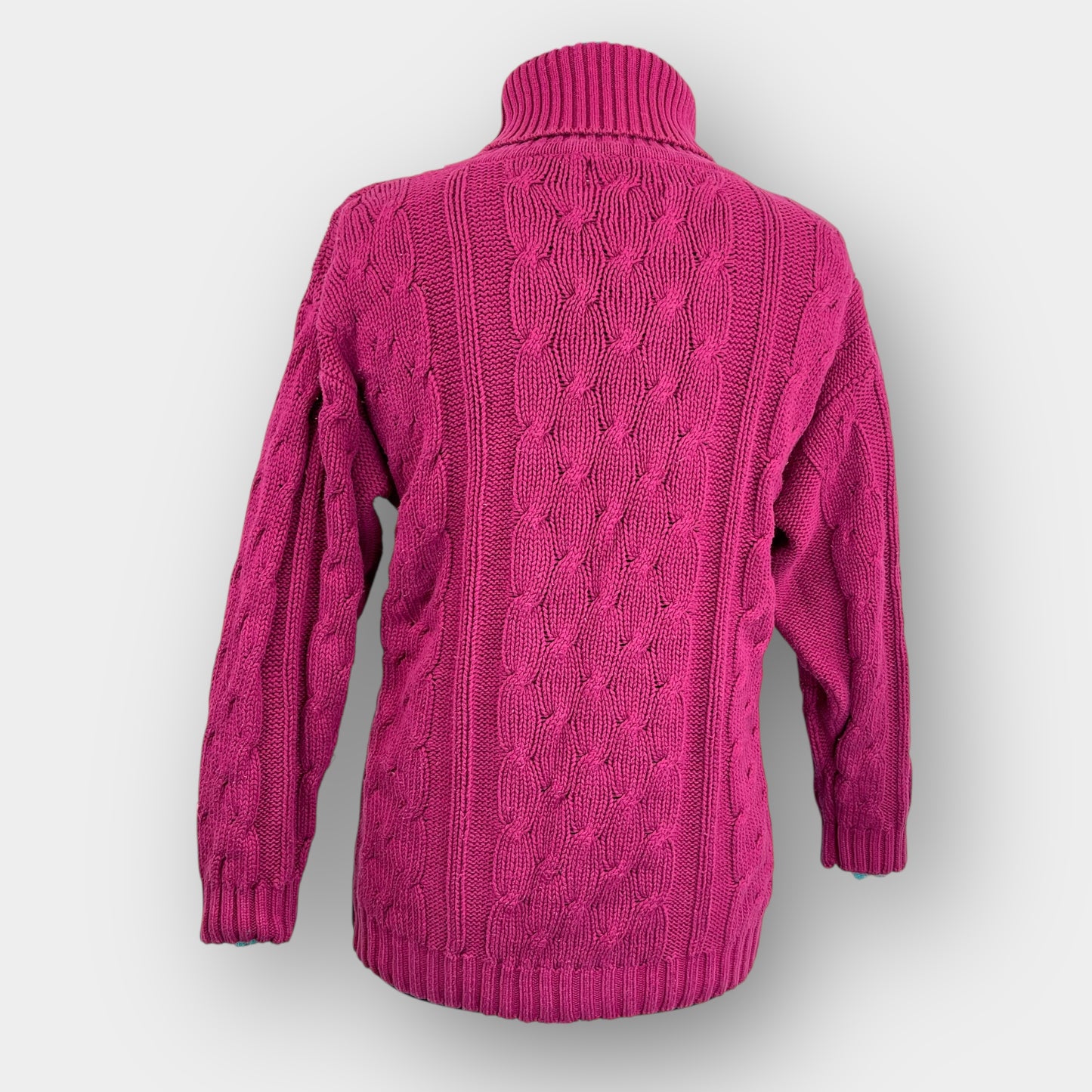 Canoe cable knit sweater