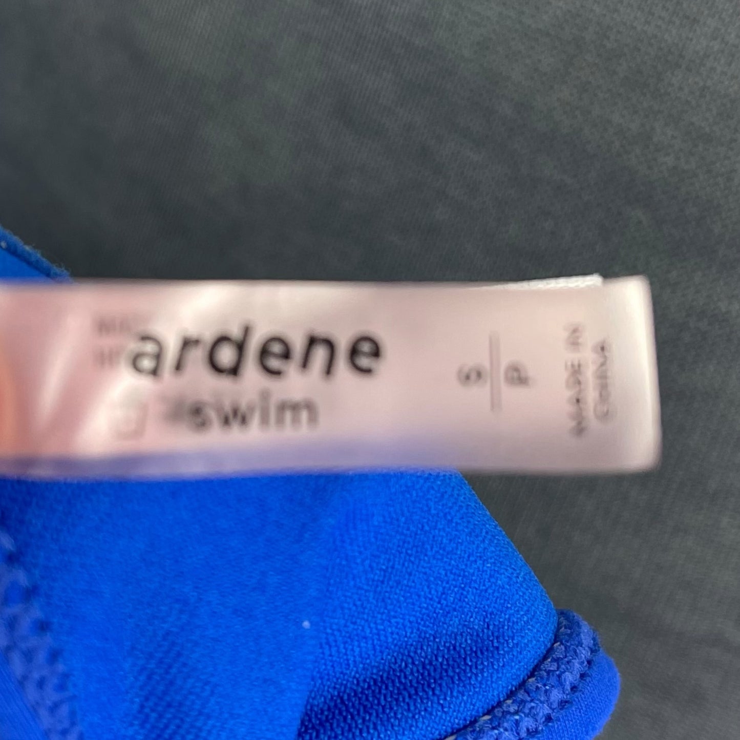 Ardene push-up padded bikini top (S)