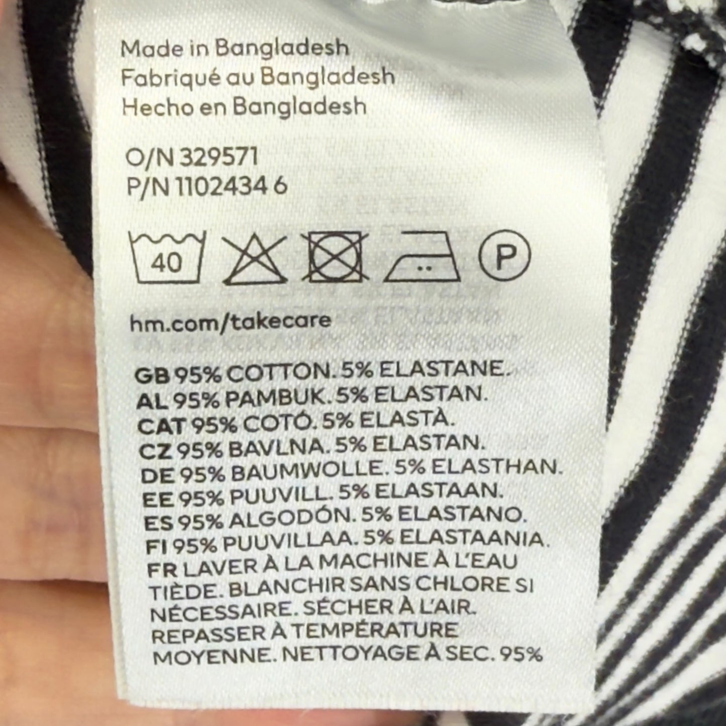 H&M scoop neck top