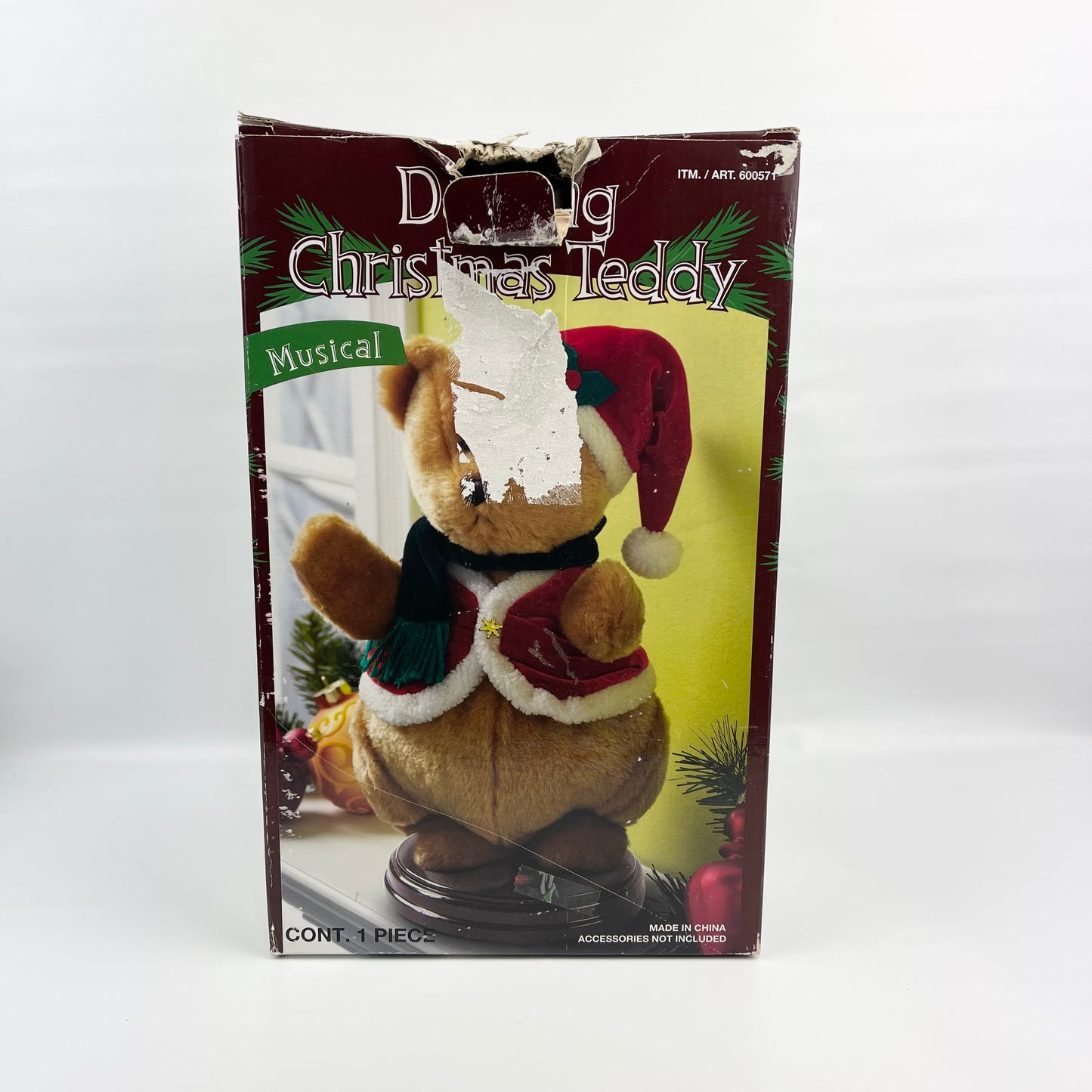 Musical Dancing Christmas Teddy