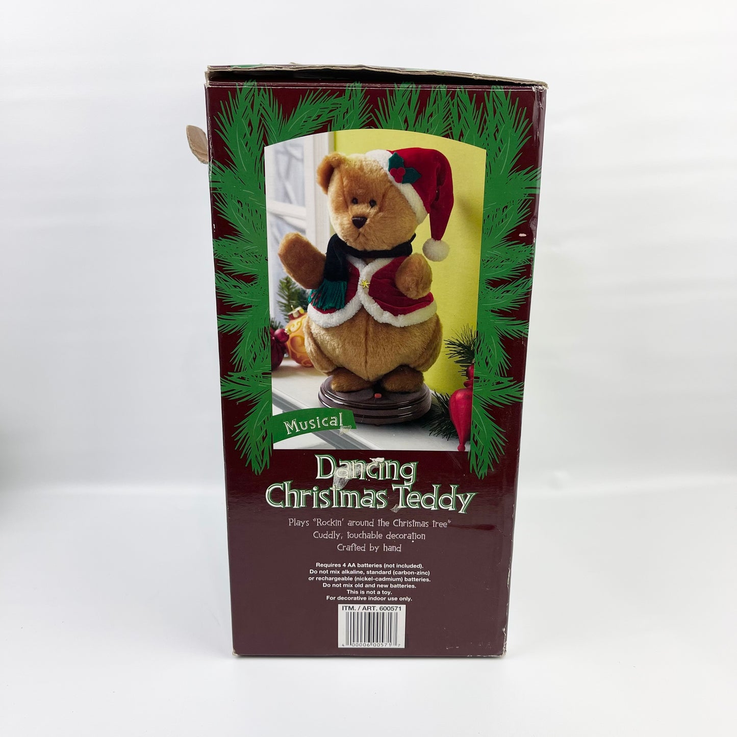 Musical Dancing Christmas Teddy