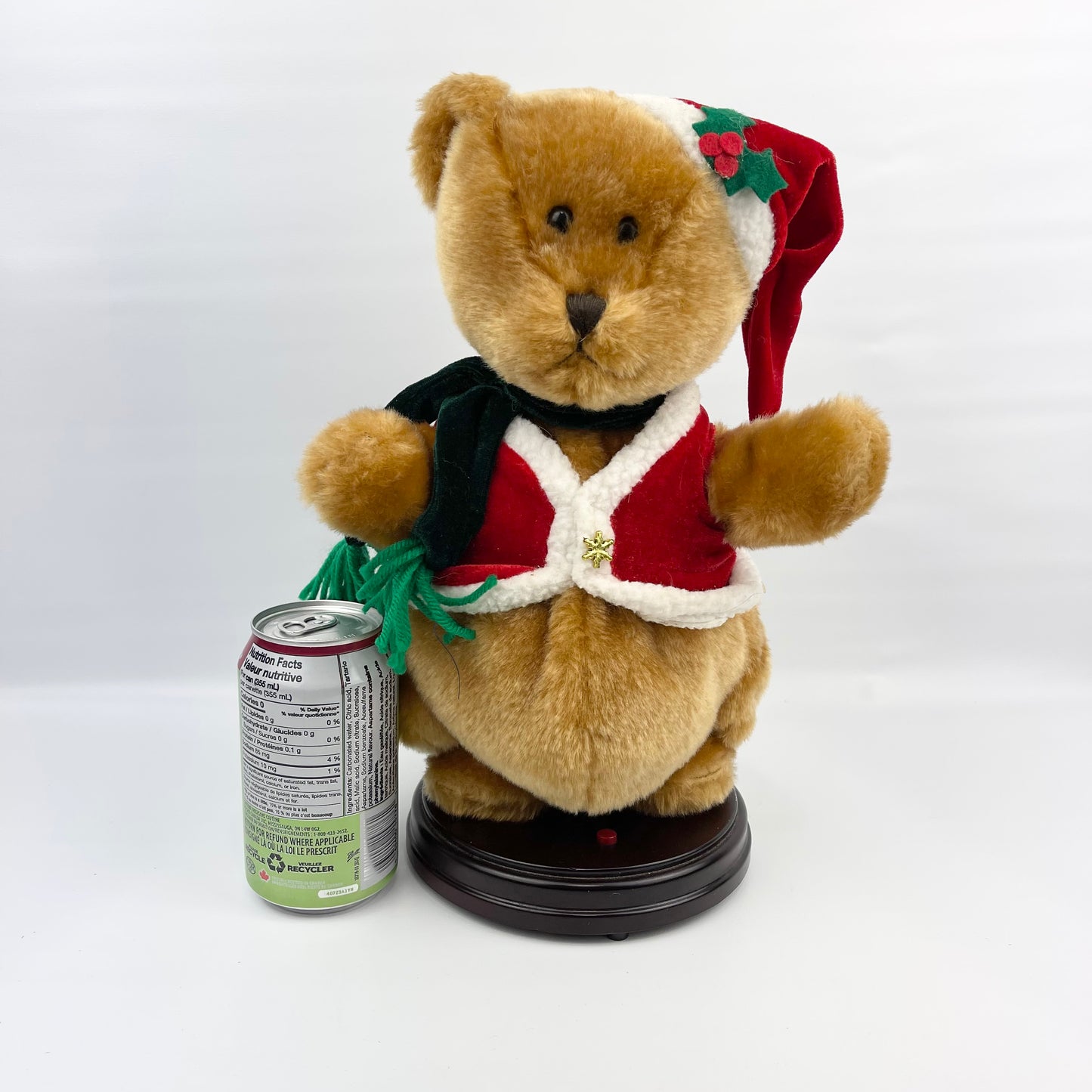 Musical Dancing Christmas Teddy