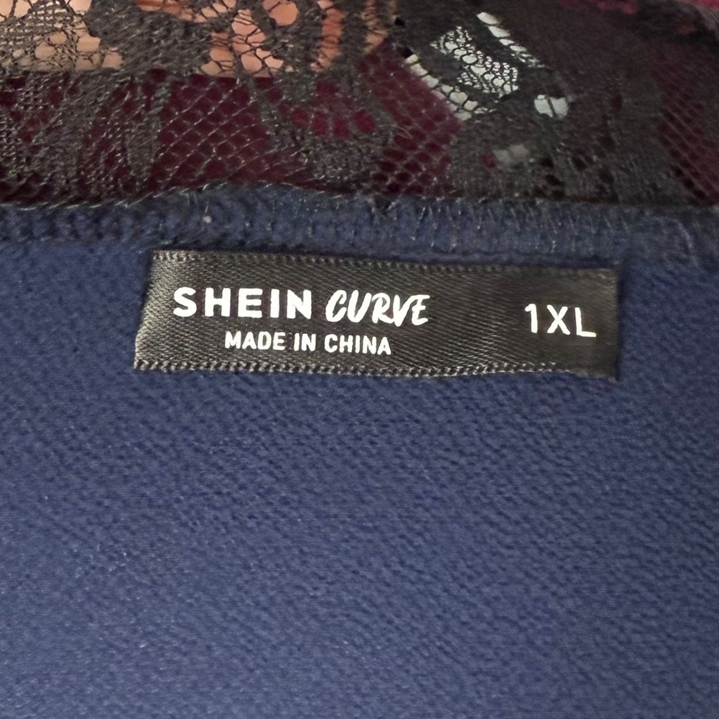 Shein Curve blouse