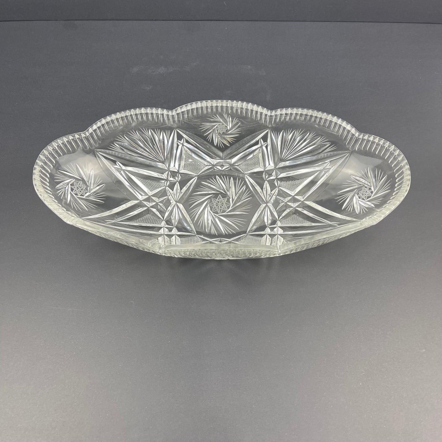 Crystal dish Star of David