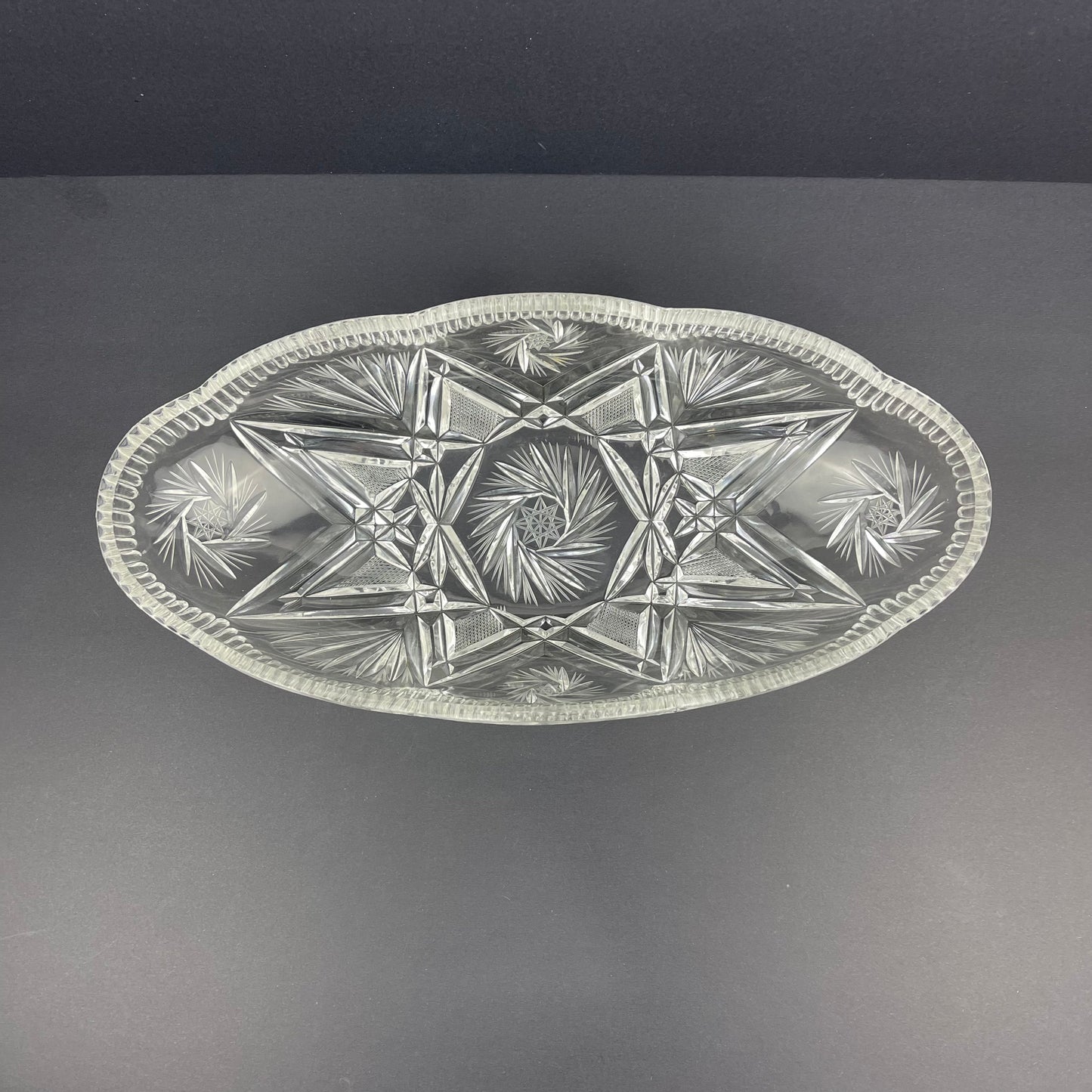 Crystal dish Star of David